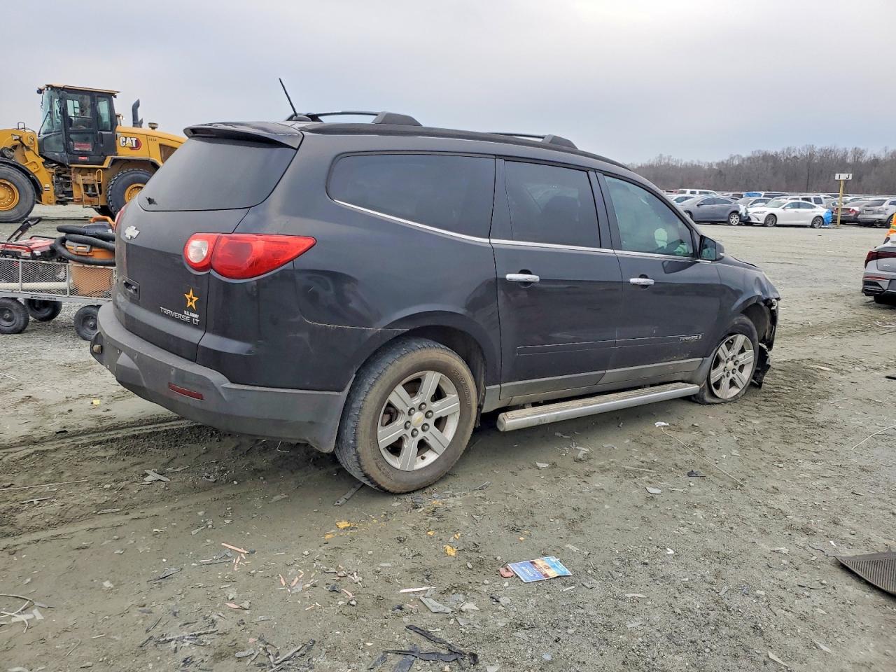 2009 Chevrolet Traverse Black vin: 1GNEV23D79S117410