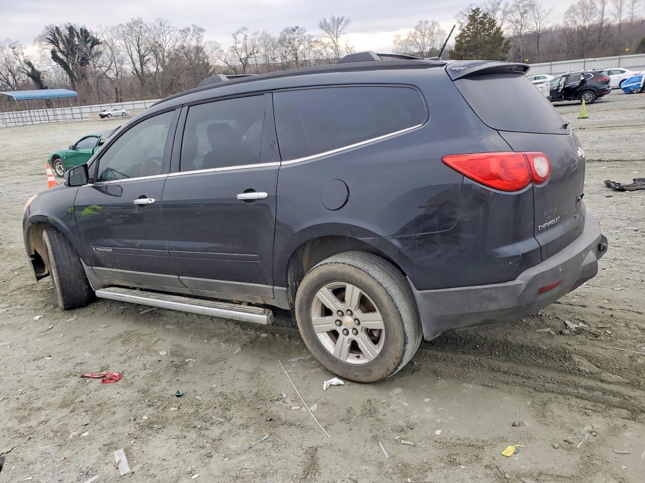 2009 Chevrolet Traverse Black vin: 1GNEV23D79S117410