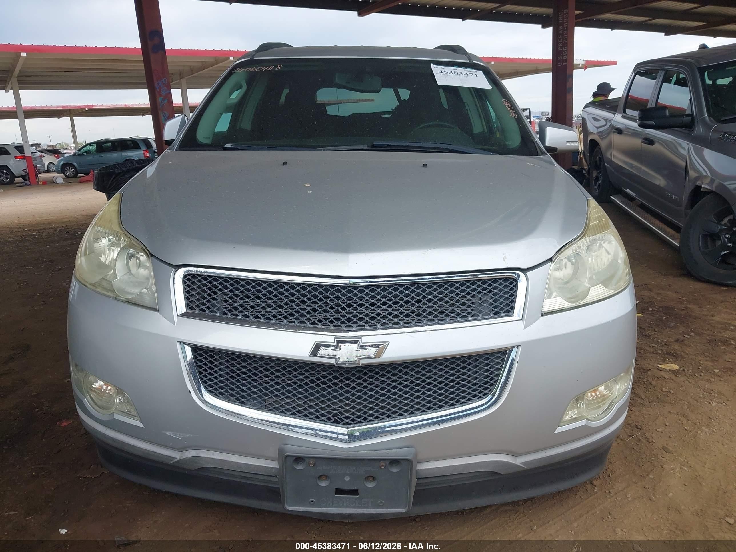 2009 Chevrolet Traverse Lt Silver vin: 1GNEV23D89S166972