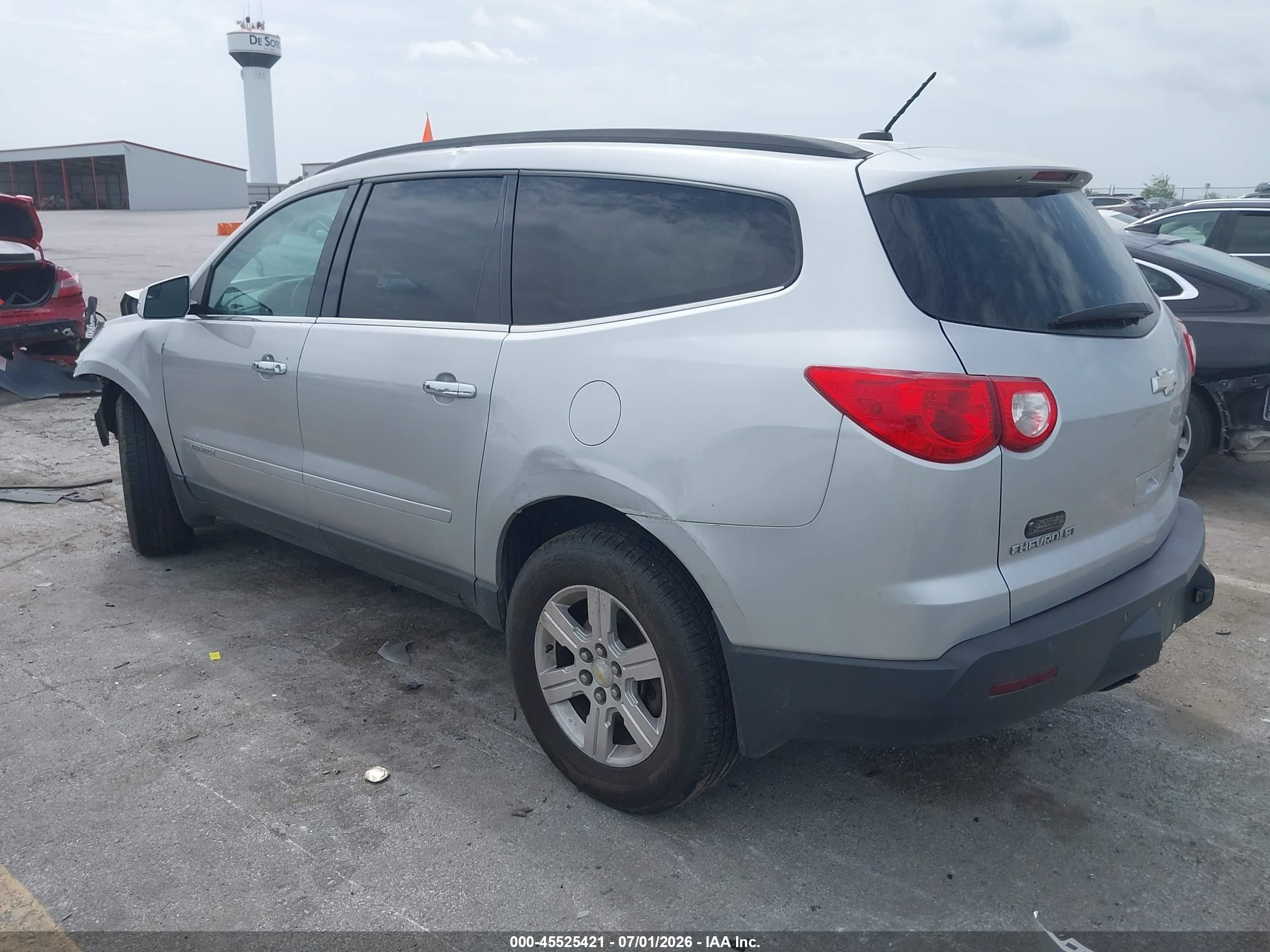 2009 Chevrolet Traverse Lt Silver vin: 1GNEV23D99S115917