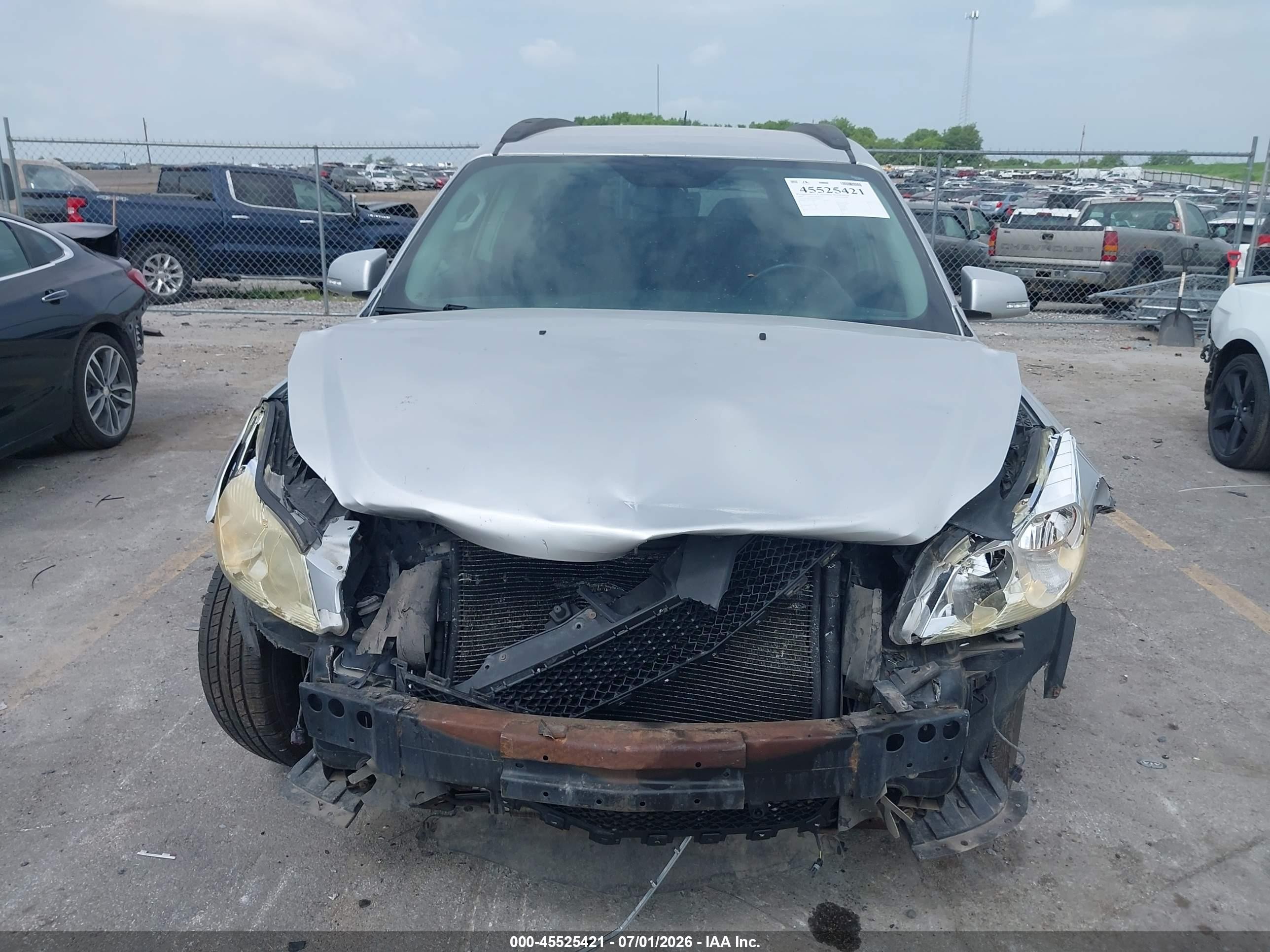 2009 Chevrolet Traverse Lt Silver vin: 1GNEV23D99S115917
