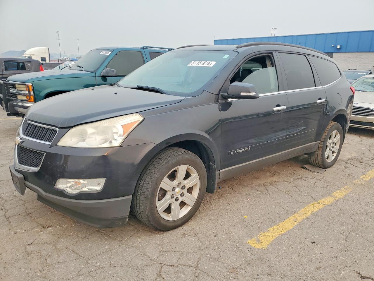 2009 Chevrolet Traverse Lt Black vin: 1GNEV23DX9S139448