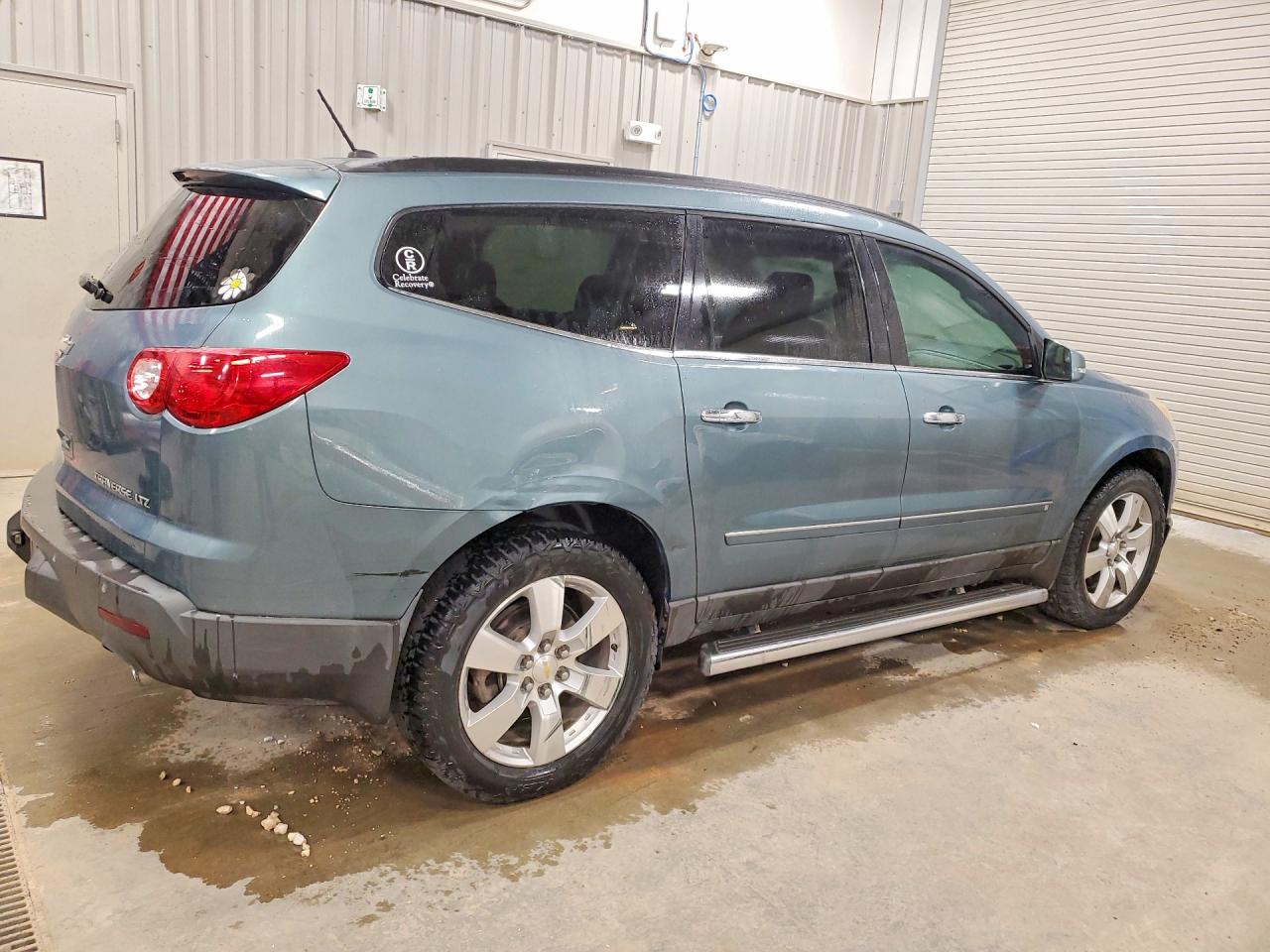 2009 Chevrolet Traverse Ltz Blue vin: 1GNEV33D09S113303