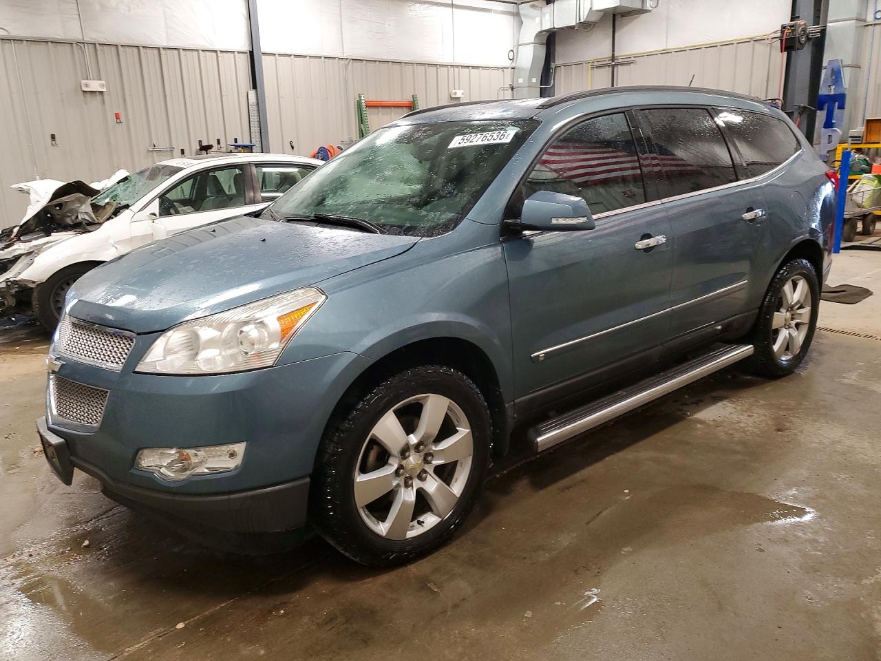 2009 Chevrolet Traverse Ltz Blue vin: 1GNEV33D09S113303