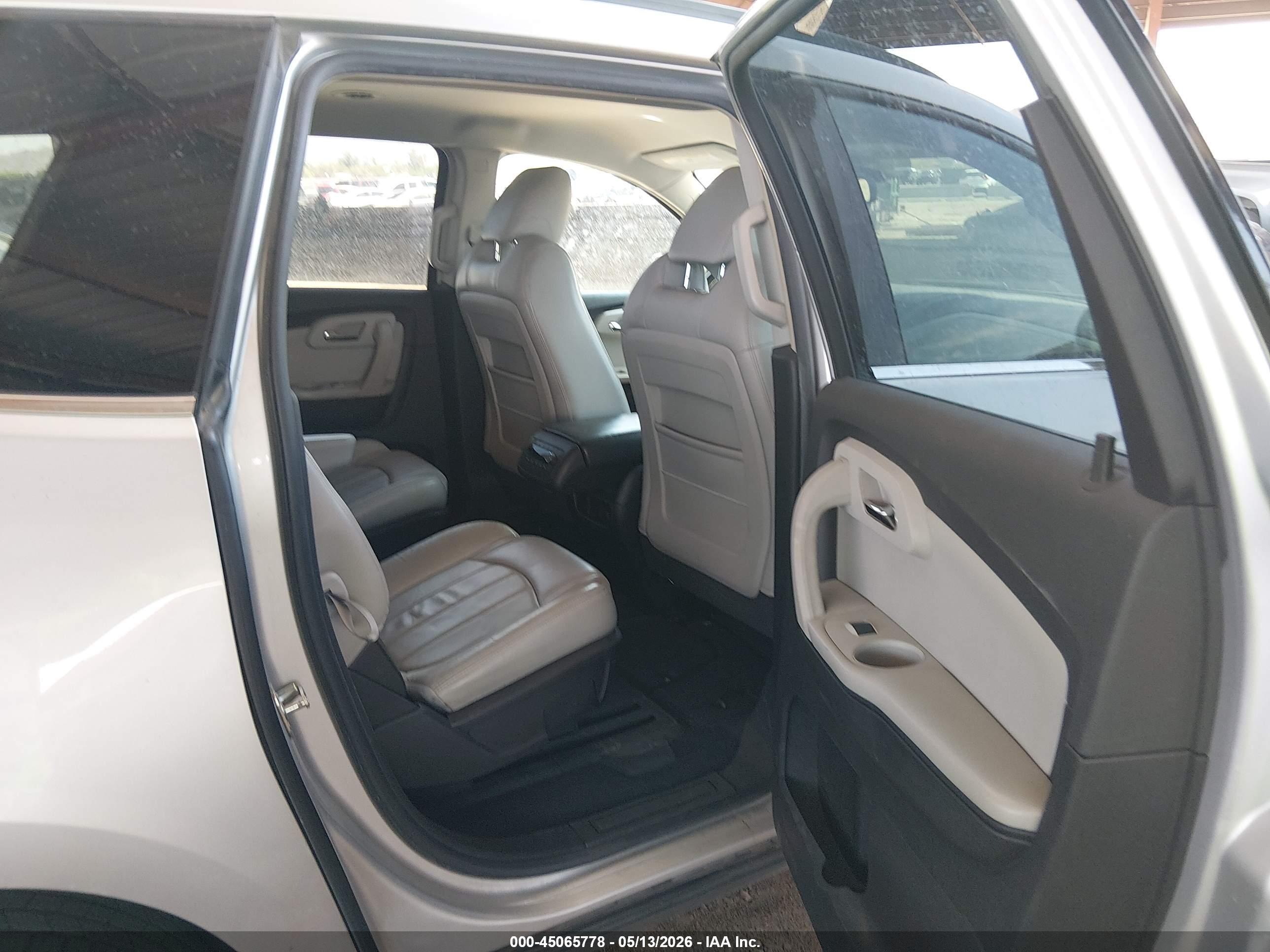 2009 Chevrolet Traverse Ltz Silver vin: 1GNEV33D69S149271