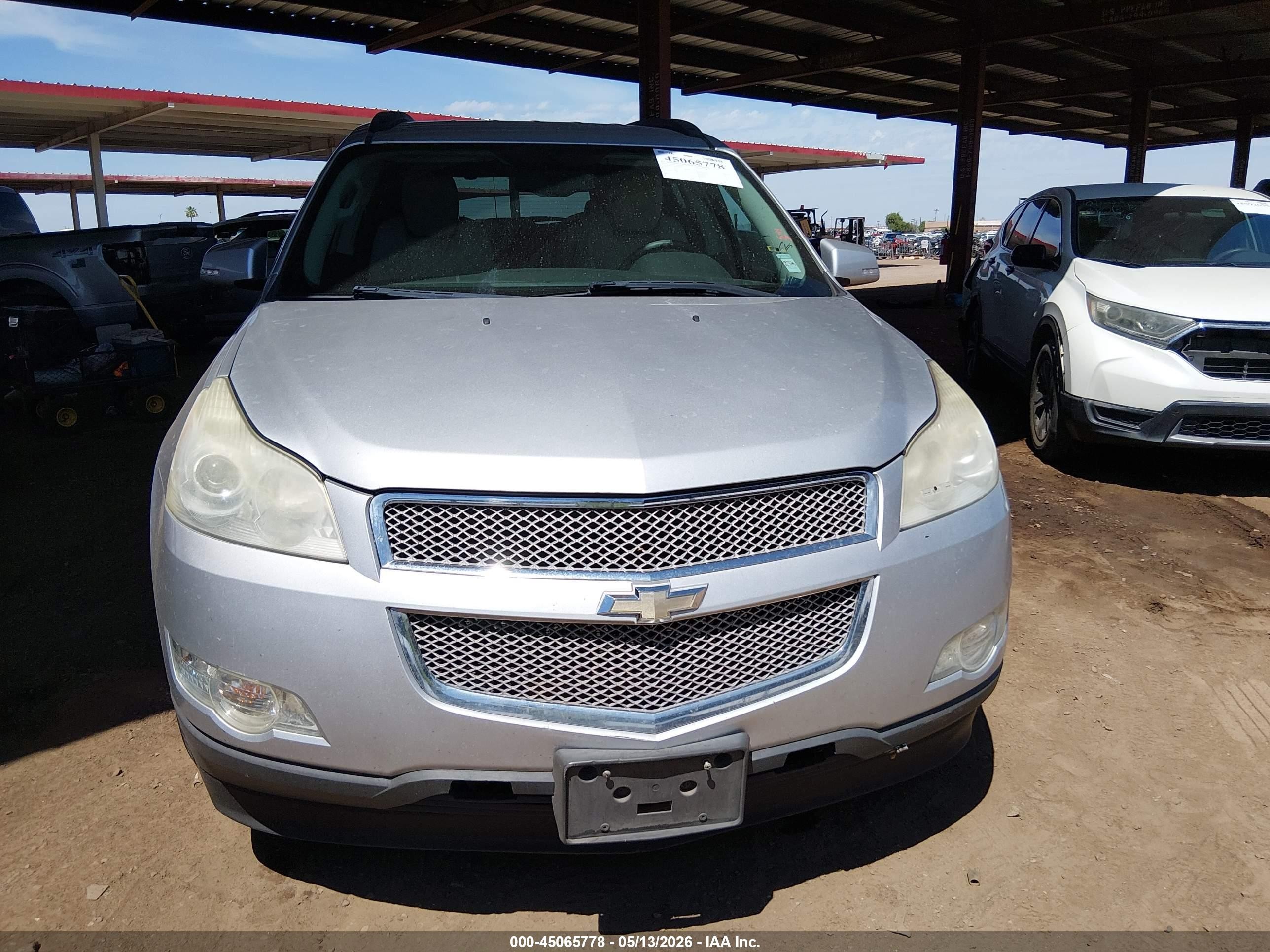 2009 Chevrolet Traverse Ltz Silver vin: 1GNEV33D69S149271