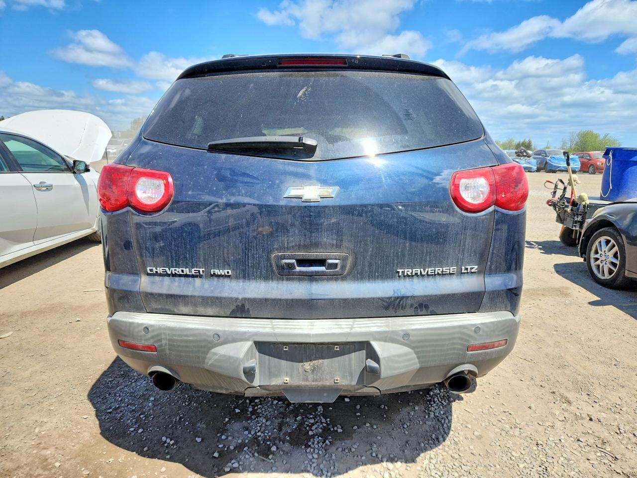 2009 Chevrolet Traverse Ltz Blue vin: 1GNEV33D99S127779