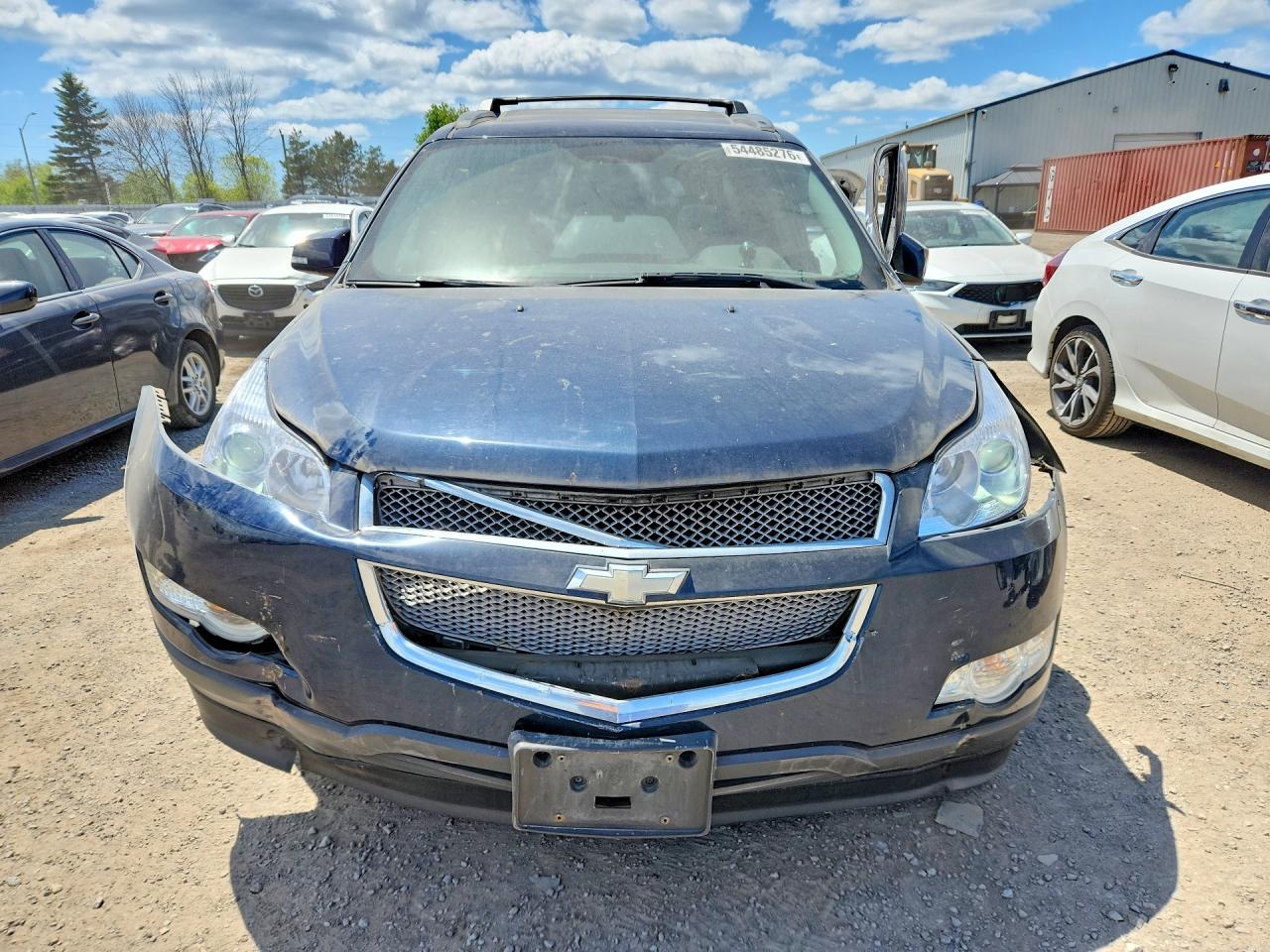 2009 Chevrolet Traverse Ltz Blue vin: 1GNEV33D99S127779