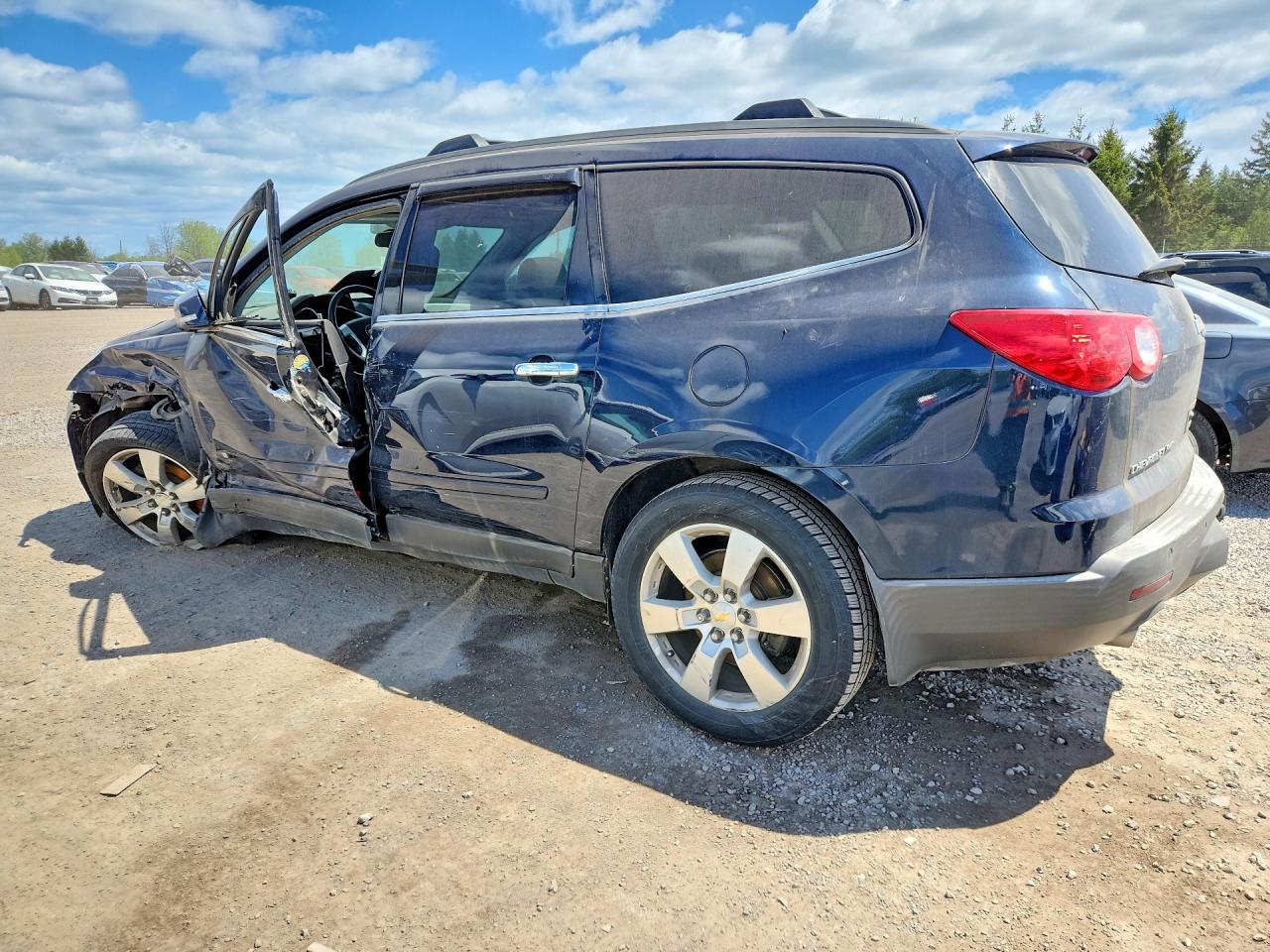 2009 Chevrolet Traverse Ltz Blue vin: 1GNEV33D99S127779