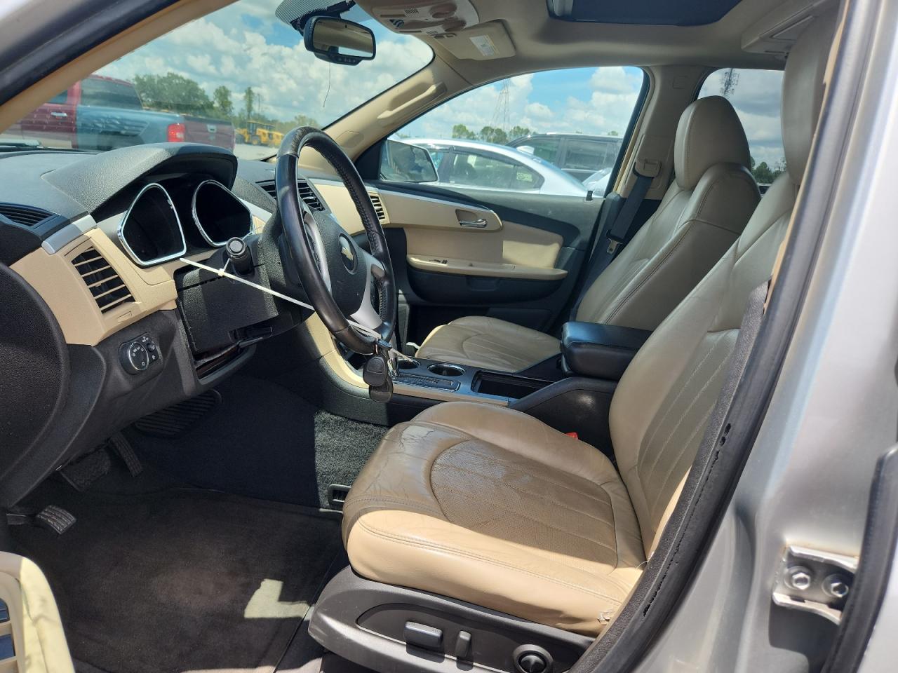 2009 Chevrolet Traverse Ltz Silver vin: 1GNEV33DX9S101918
