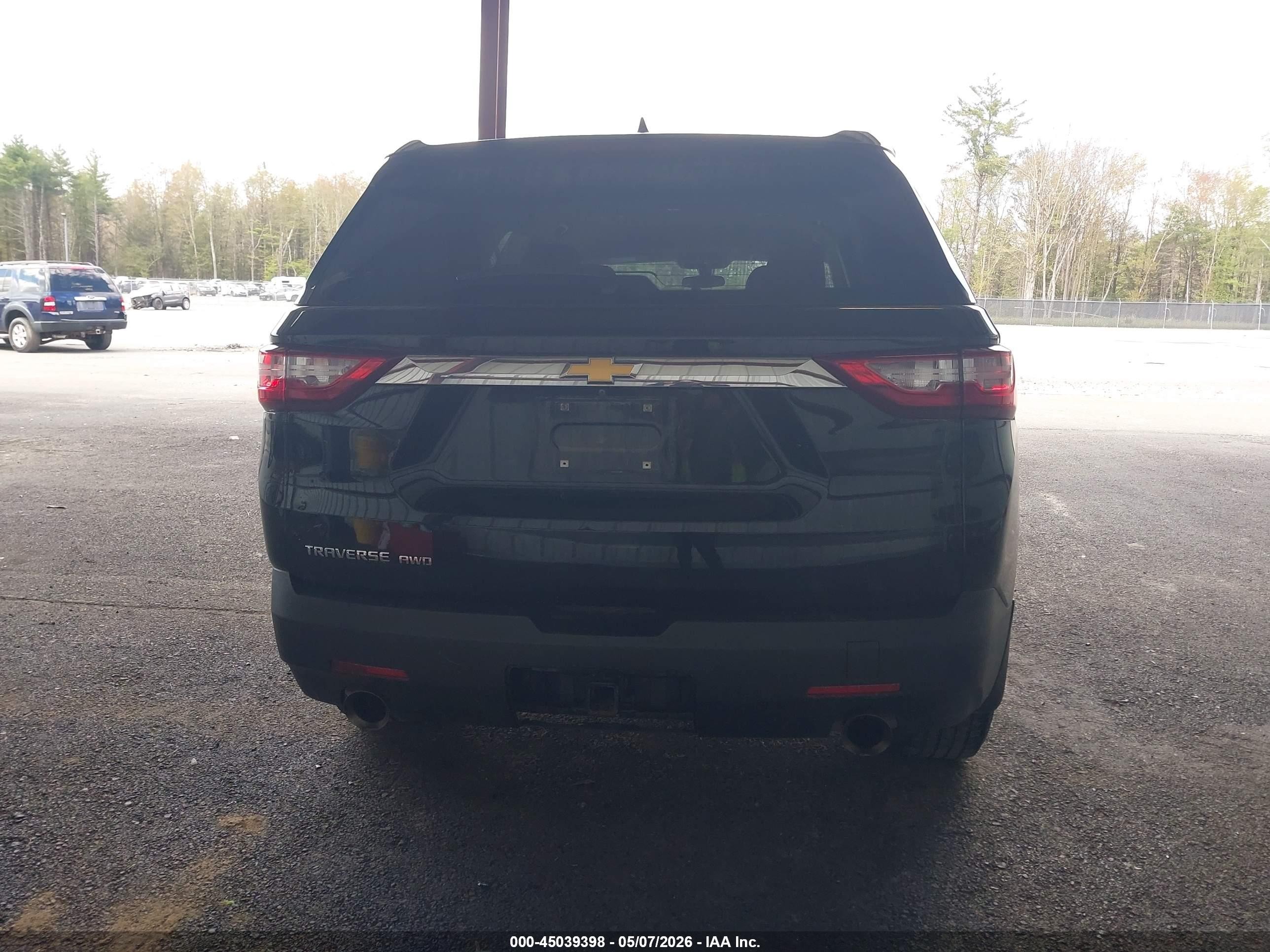 2020 Chevrolet Traverse Awd Ls Черный vin: 1GNEVFKW7LJ143948