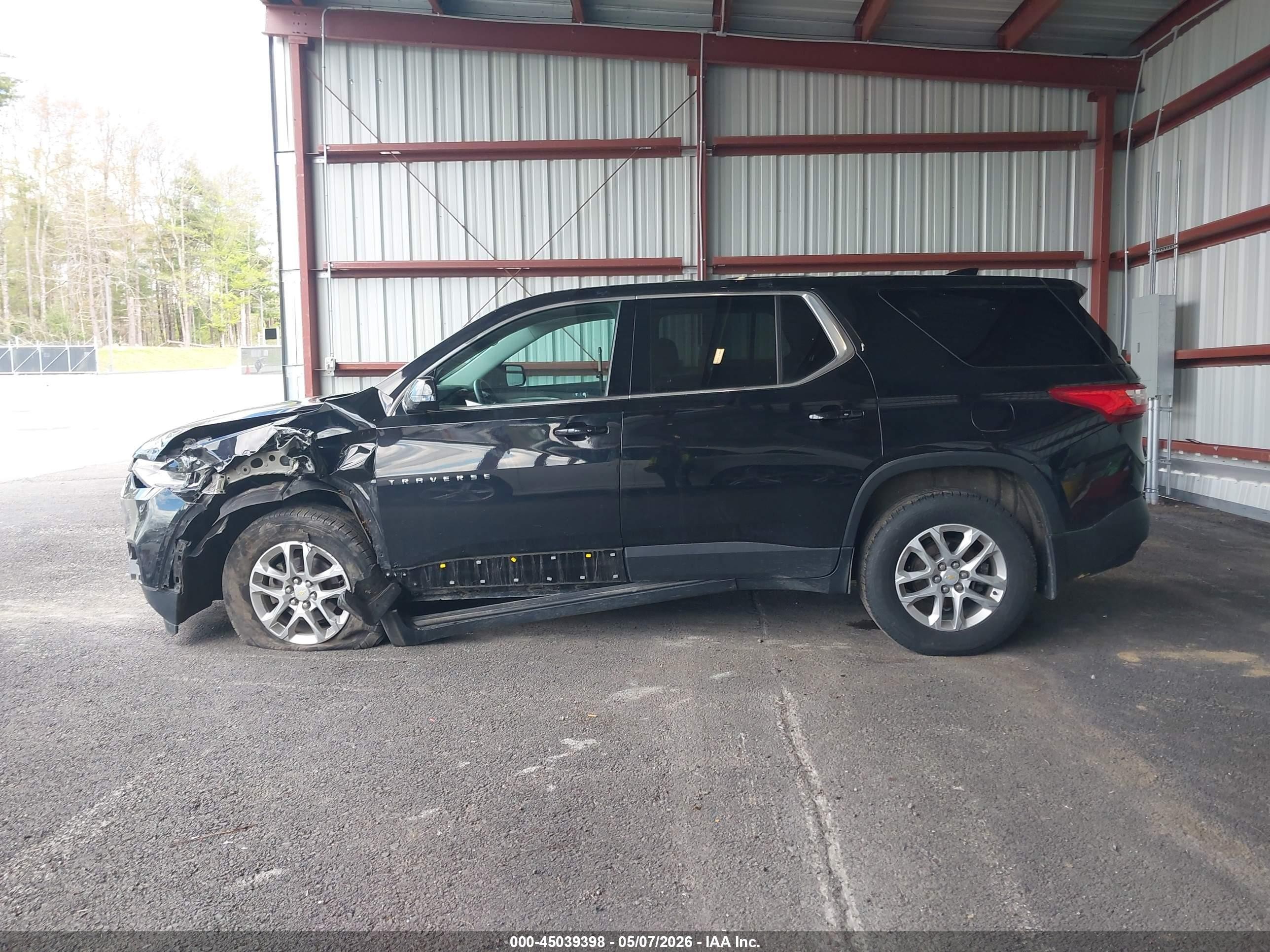 2020 Chevrolet Traverse Awd Ls Черный vin: 1GNEVFKW7LJ143948