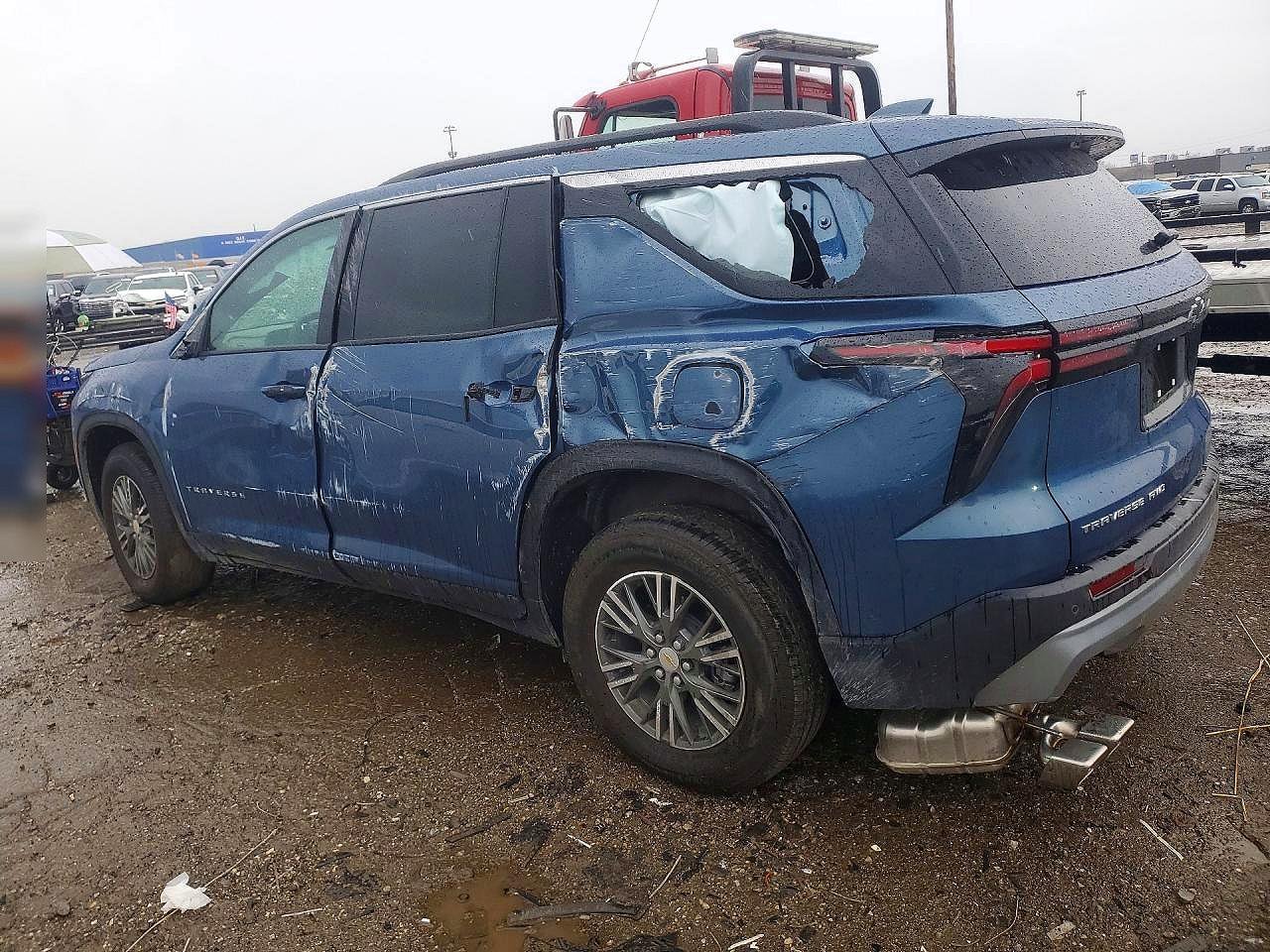 2026 Chevrolet Traverse Lt Blue vin: 1GNEVGKS7TJ257631
