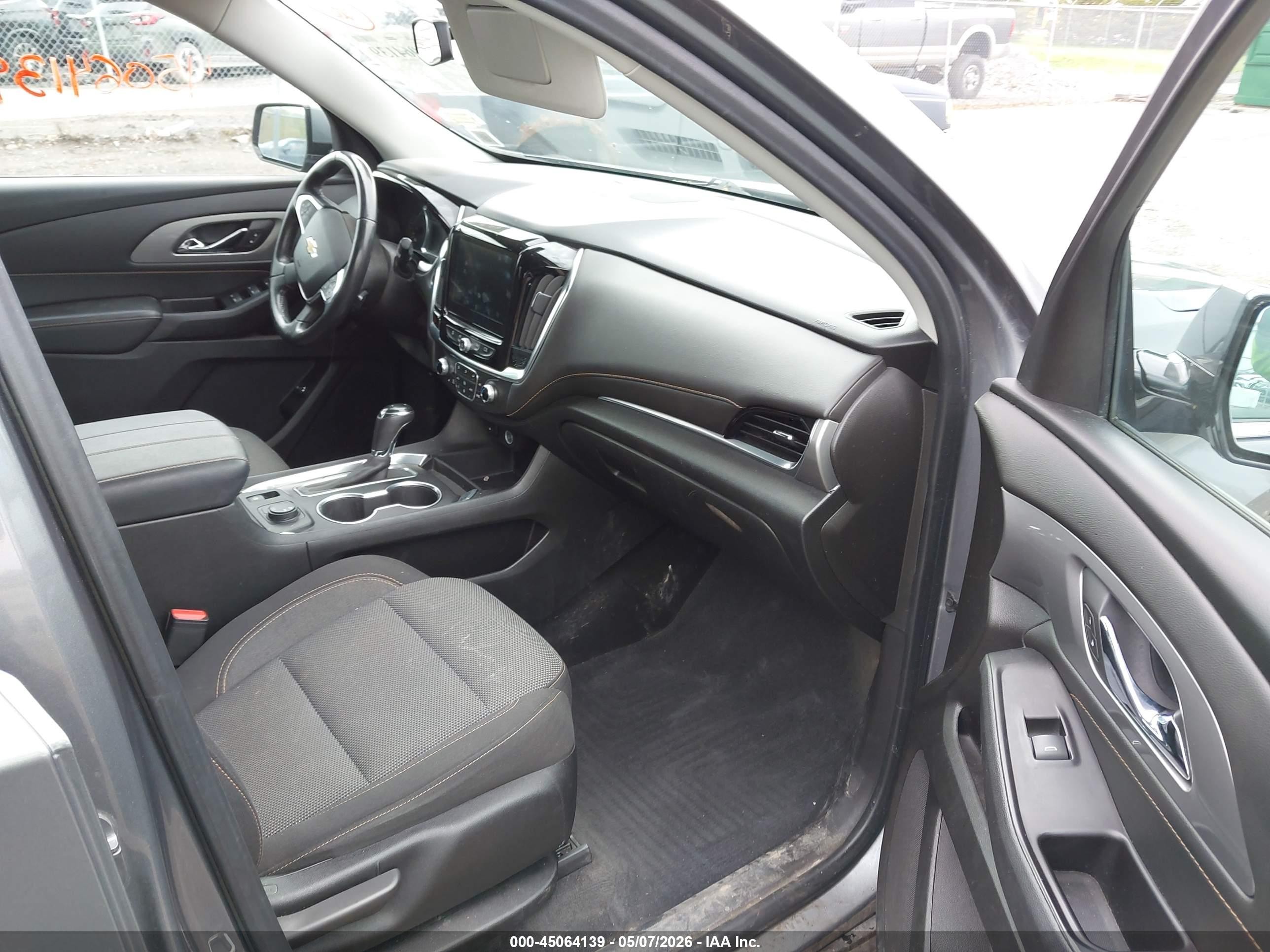2019 Chevrolet Traverse 1lt Gray vin: 1GNEVGKW0KJ291234