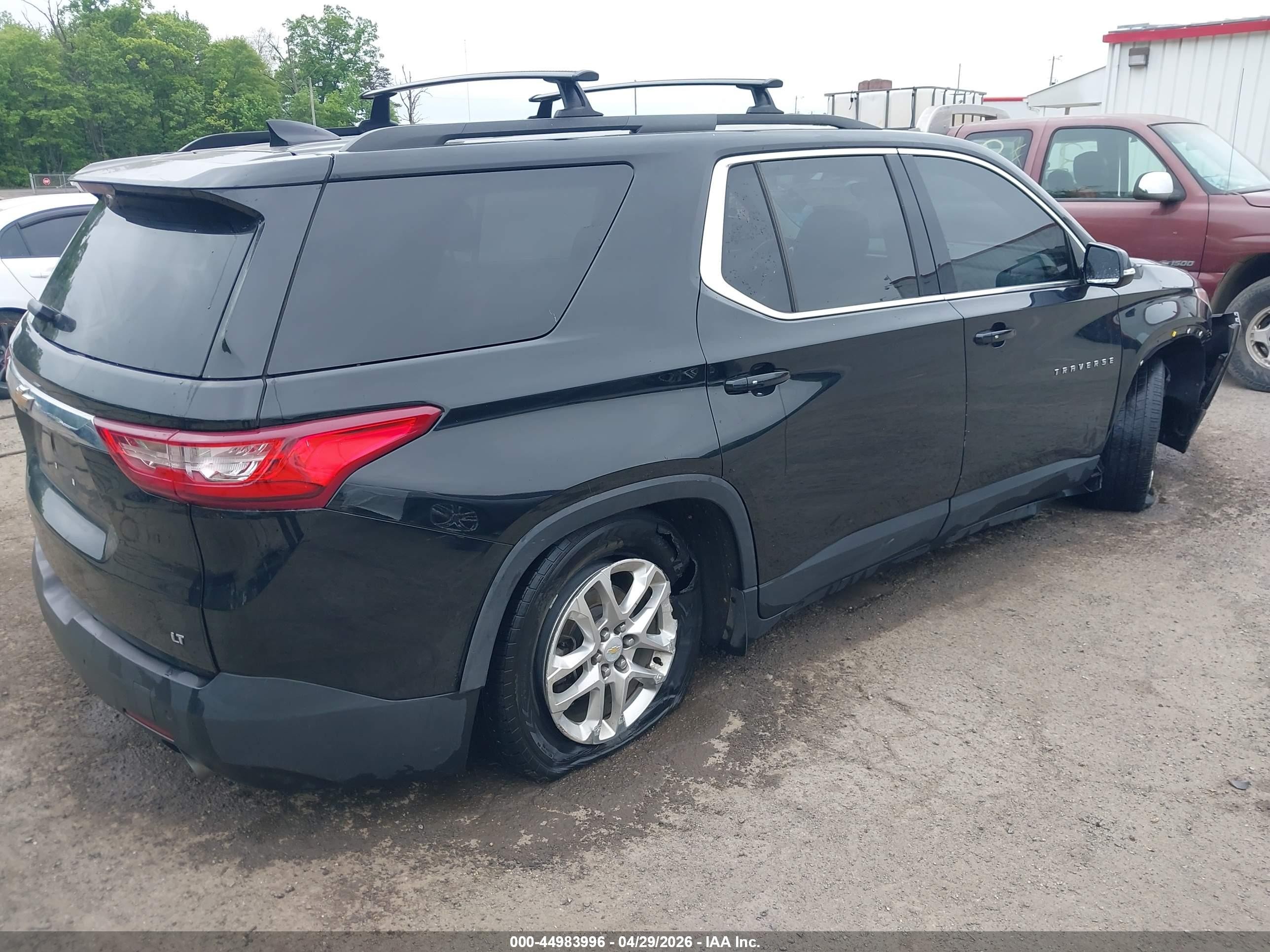 2019 Chevrolet Traverse 1lt Черный vin: 1GNEVGKW2KJ128763