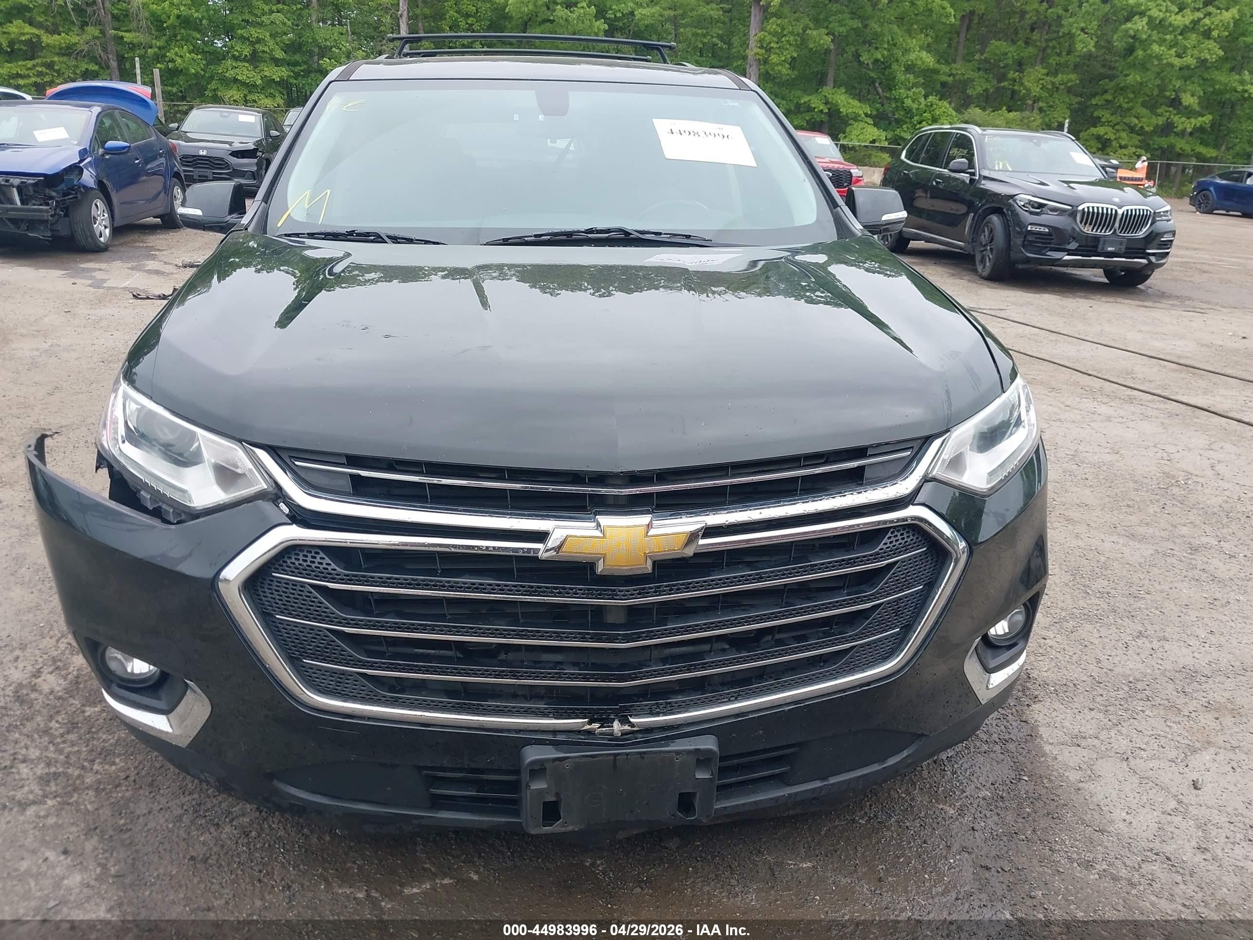 2019 Chevrolet Traverse 1lt Черный vin: 1GNEVGKW2KJ128763