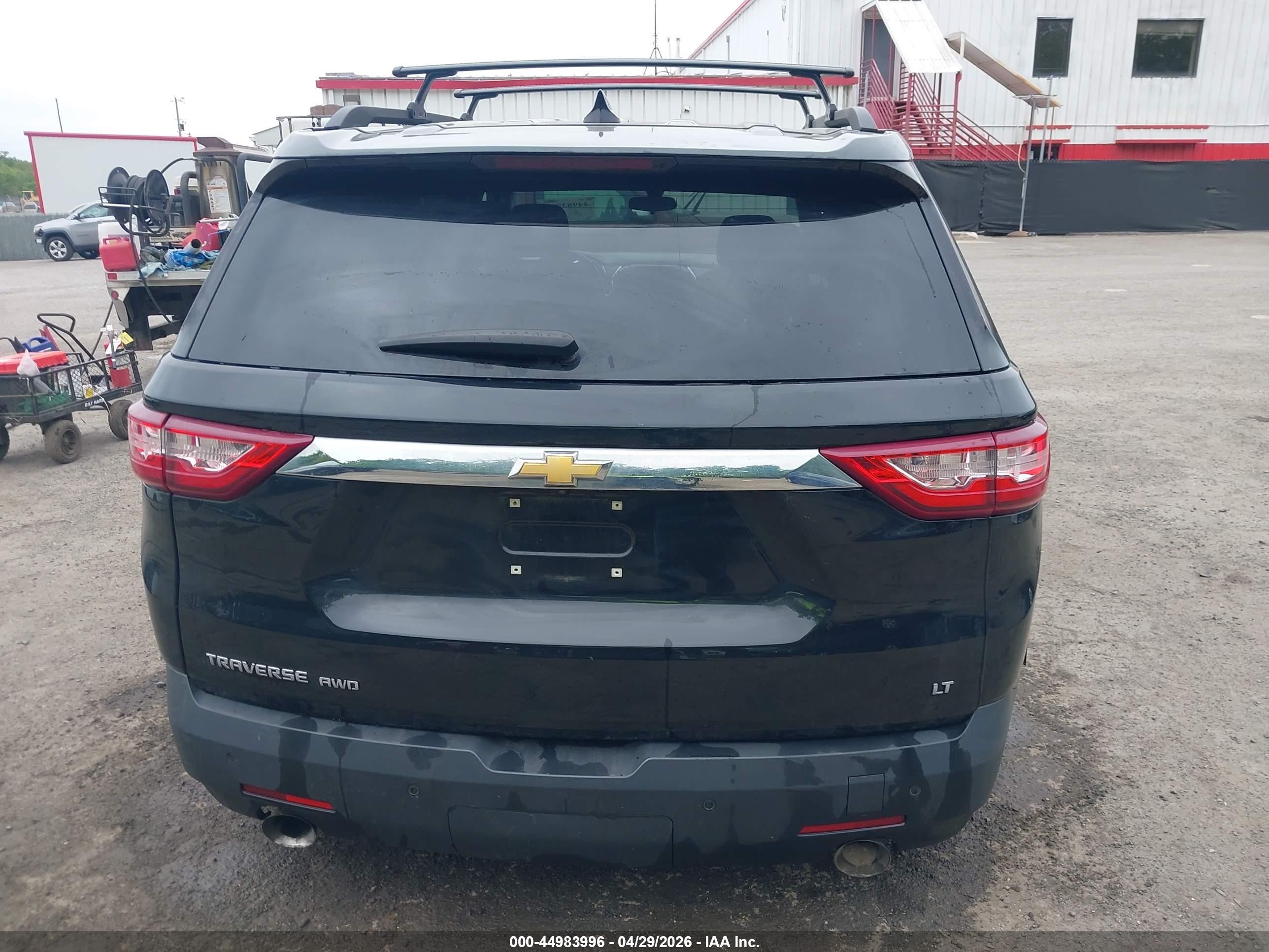 2019 Chevrolet Traverse 1lt Черный vin: 1GNEVGKW2KJ128763