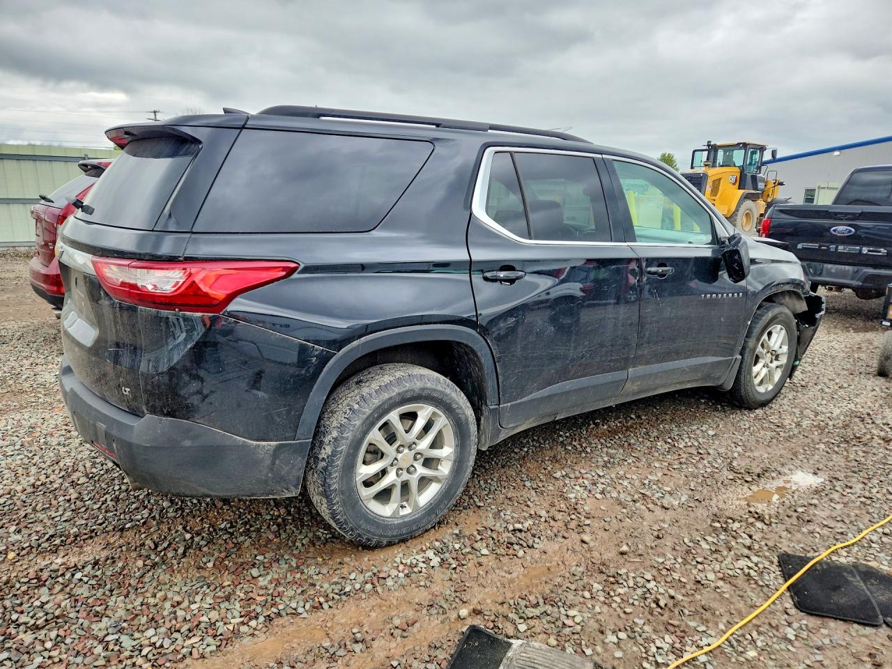 2019 Chevrolet Traverse Lt Black vin: 1GNEVGKW2KJ179891