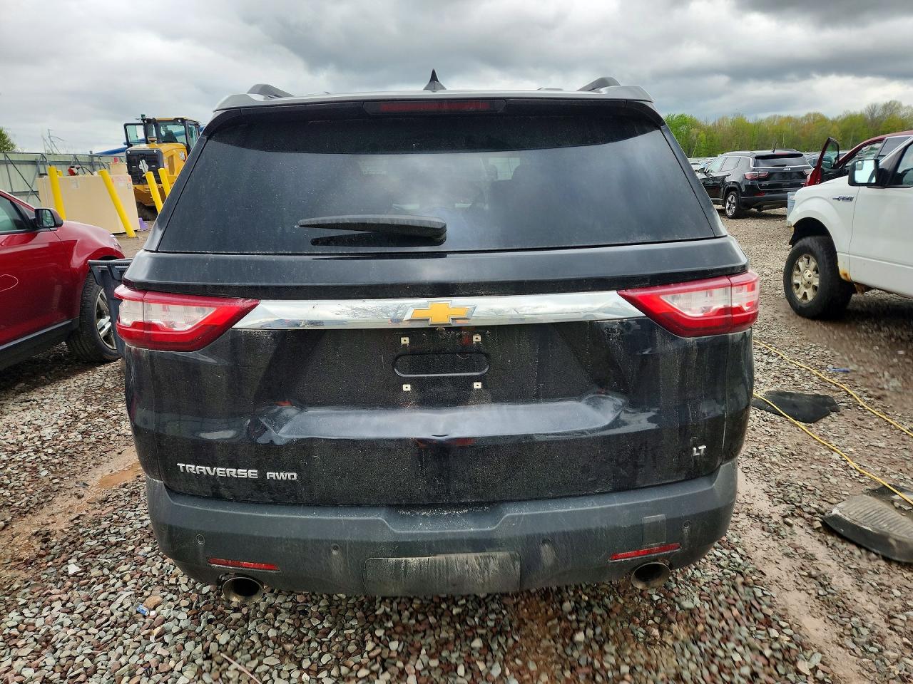 2019 Chevrolet Traverse Lt Black vin: 1GNEVGKW2KJ179891