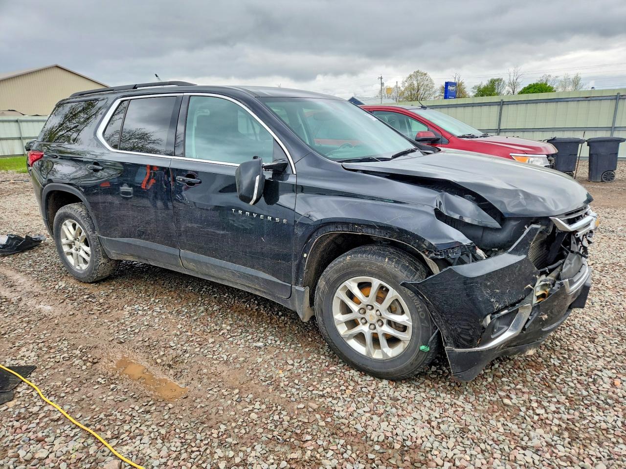 2019 Chevrolet Traverse Lt Black vin: 1GNEVGKW2KJ179891