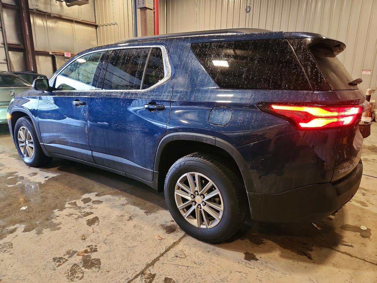 2022 Chevrolet Traverse Lt Blue vin: 1GNEVGKW2NJ156910