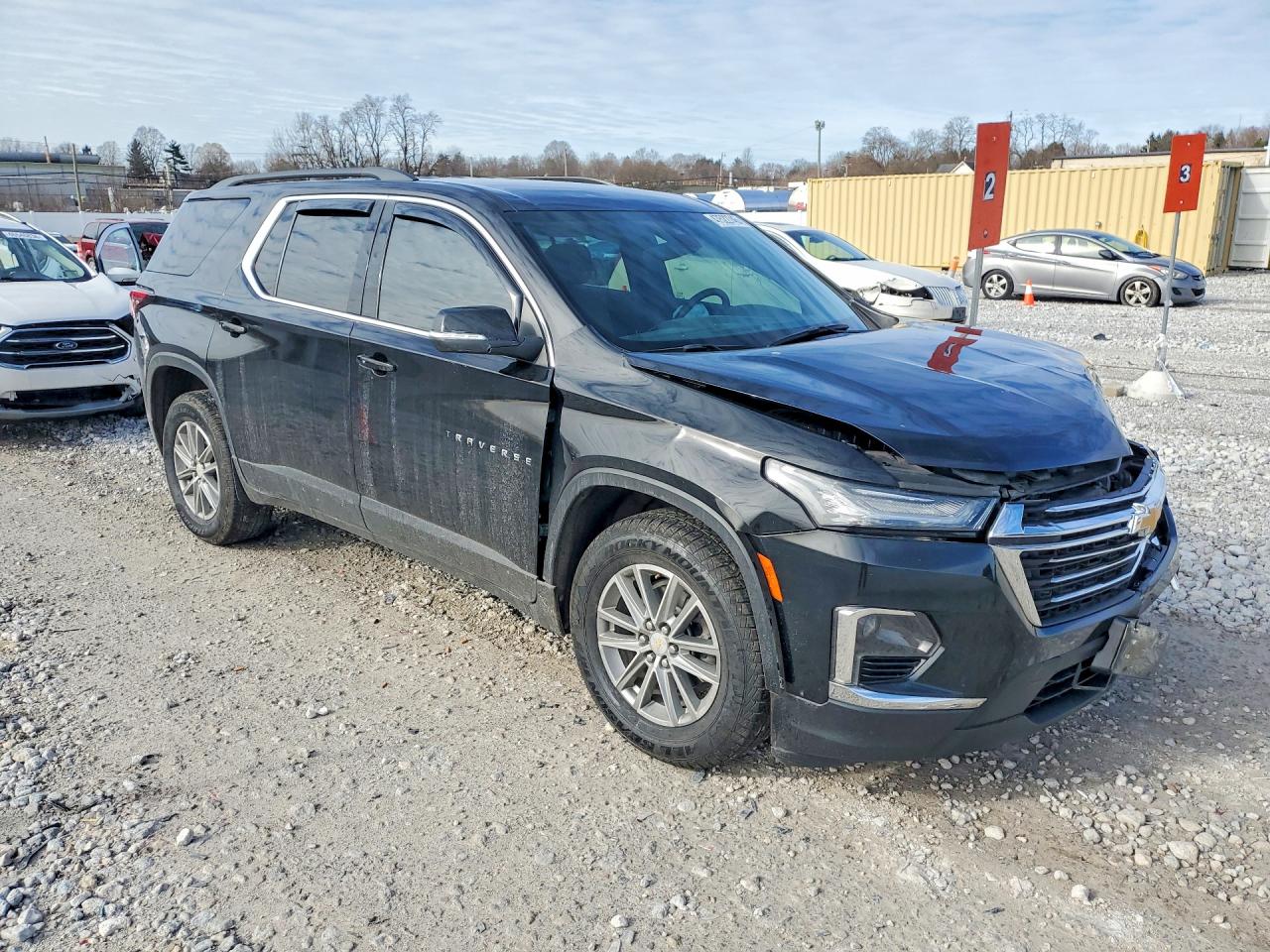 2023 Chevrolet Traverse Lt Black vin: 1GNEVGKW2PJ146994