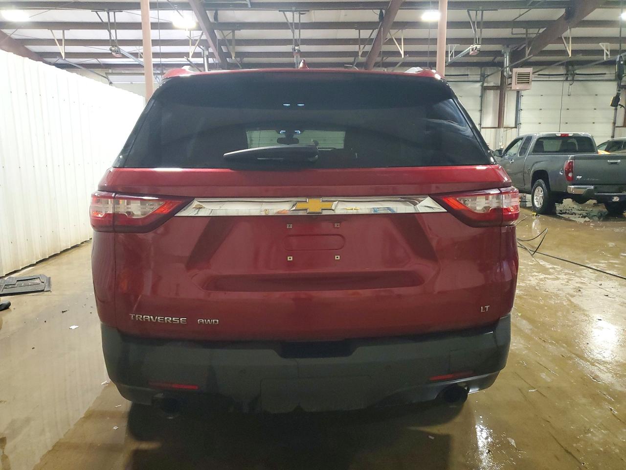 2018 Chevrolet Traverse Lt Red vin: 1GNEVGKW7JJ138669
