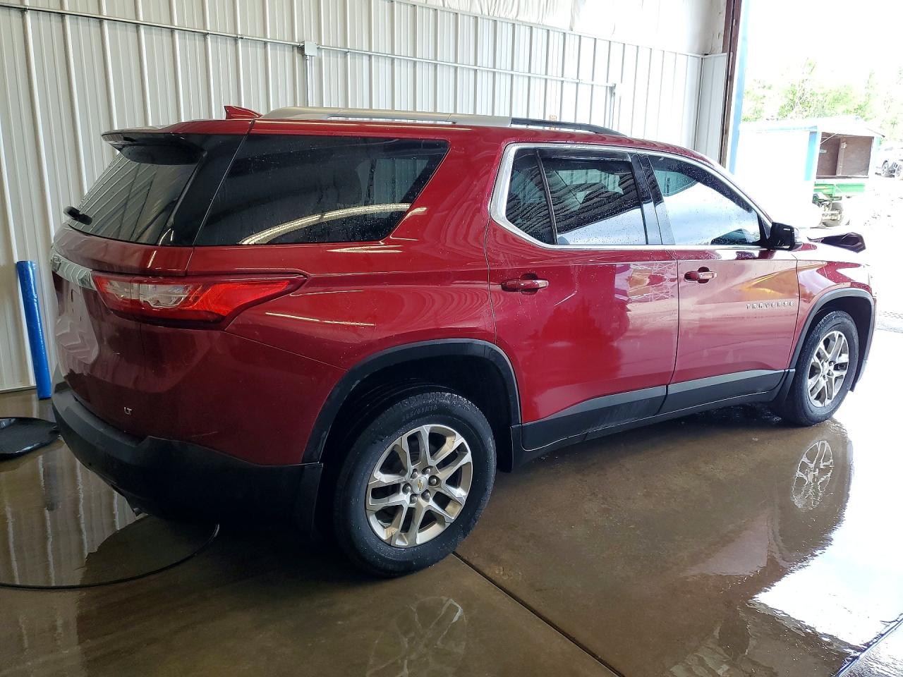 2018 Chevrolet Traverse Lt Red vin: 1GNEVGKW8JJ236481