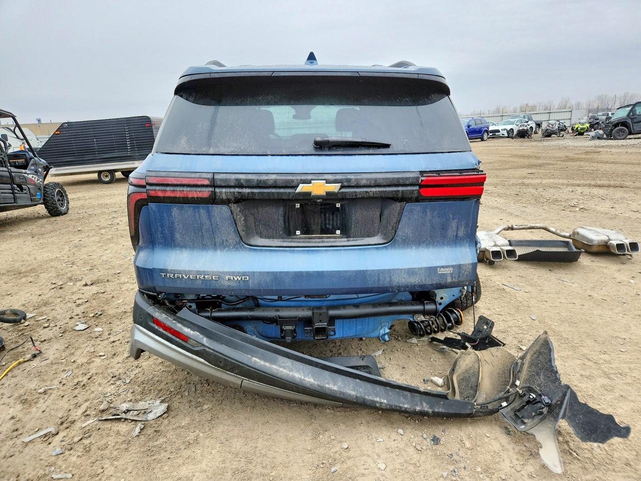 2025 Chevrolet Traverse Lt Синий vin: 1GNEVGRS0SJ257913