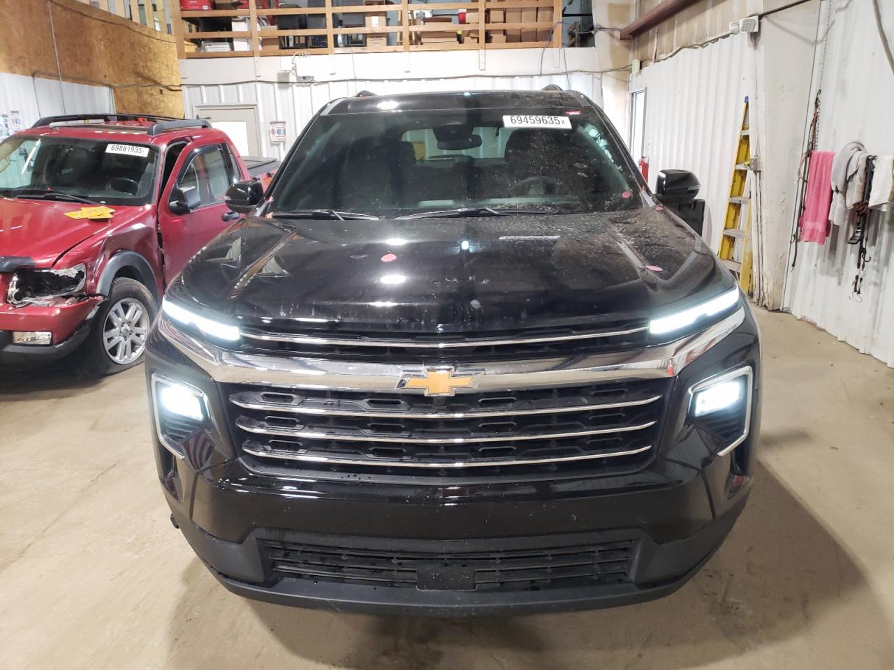 2025 Chevrolet Traverse Lt Черный vin: 1GNEVGRS9SJ206278