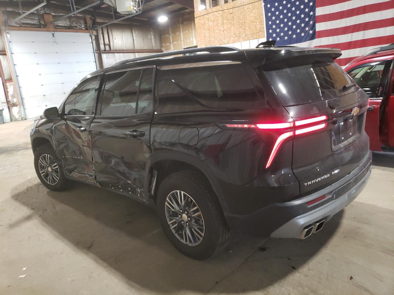 2025 Chevrolet Traverse Lt Черный vin: 1GNEVGRS9SJ206278