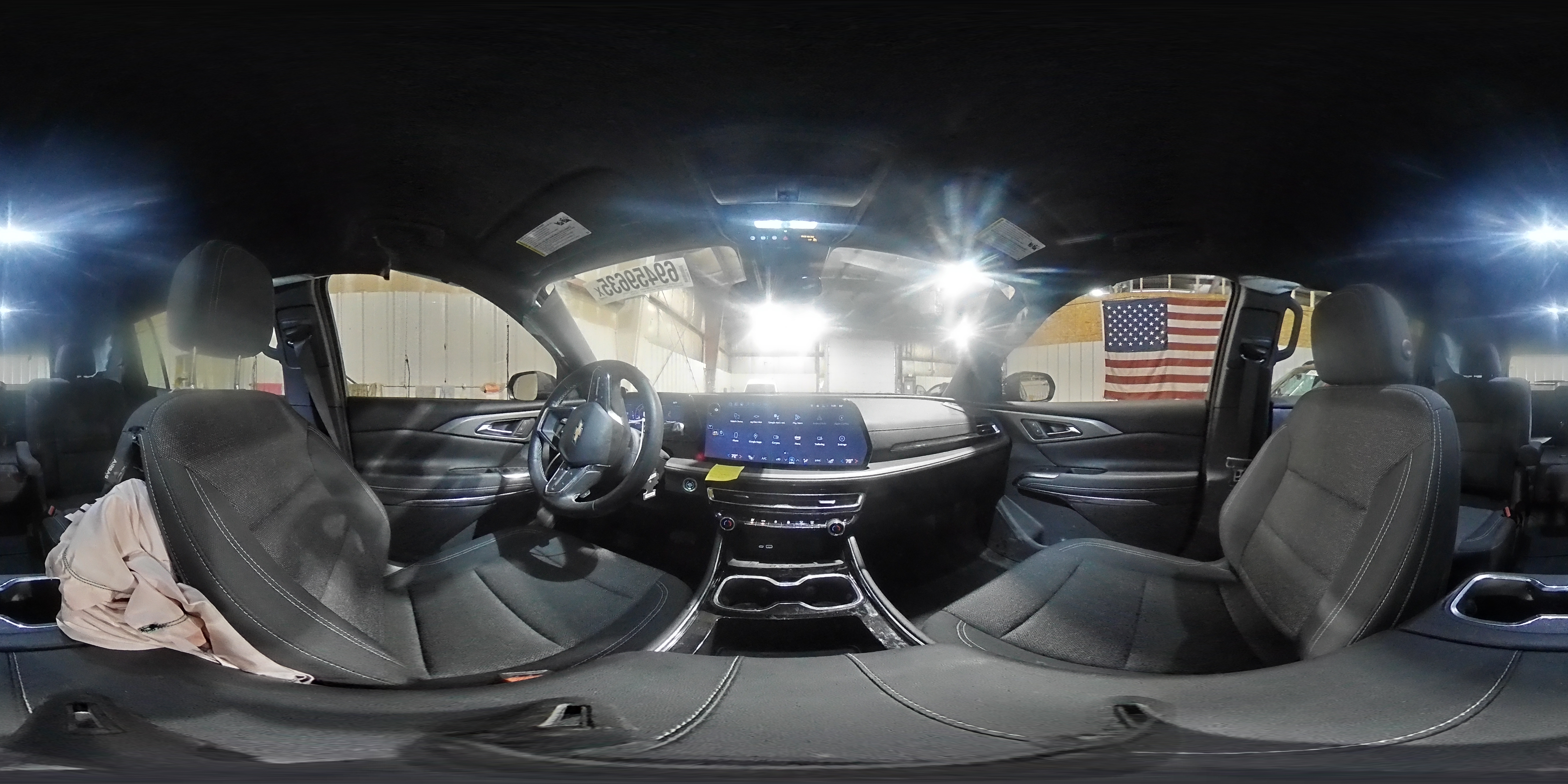 2025 Chevrolet Traverse Lt Черный vin: 1GNEVGRS9SJ206278