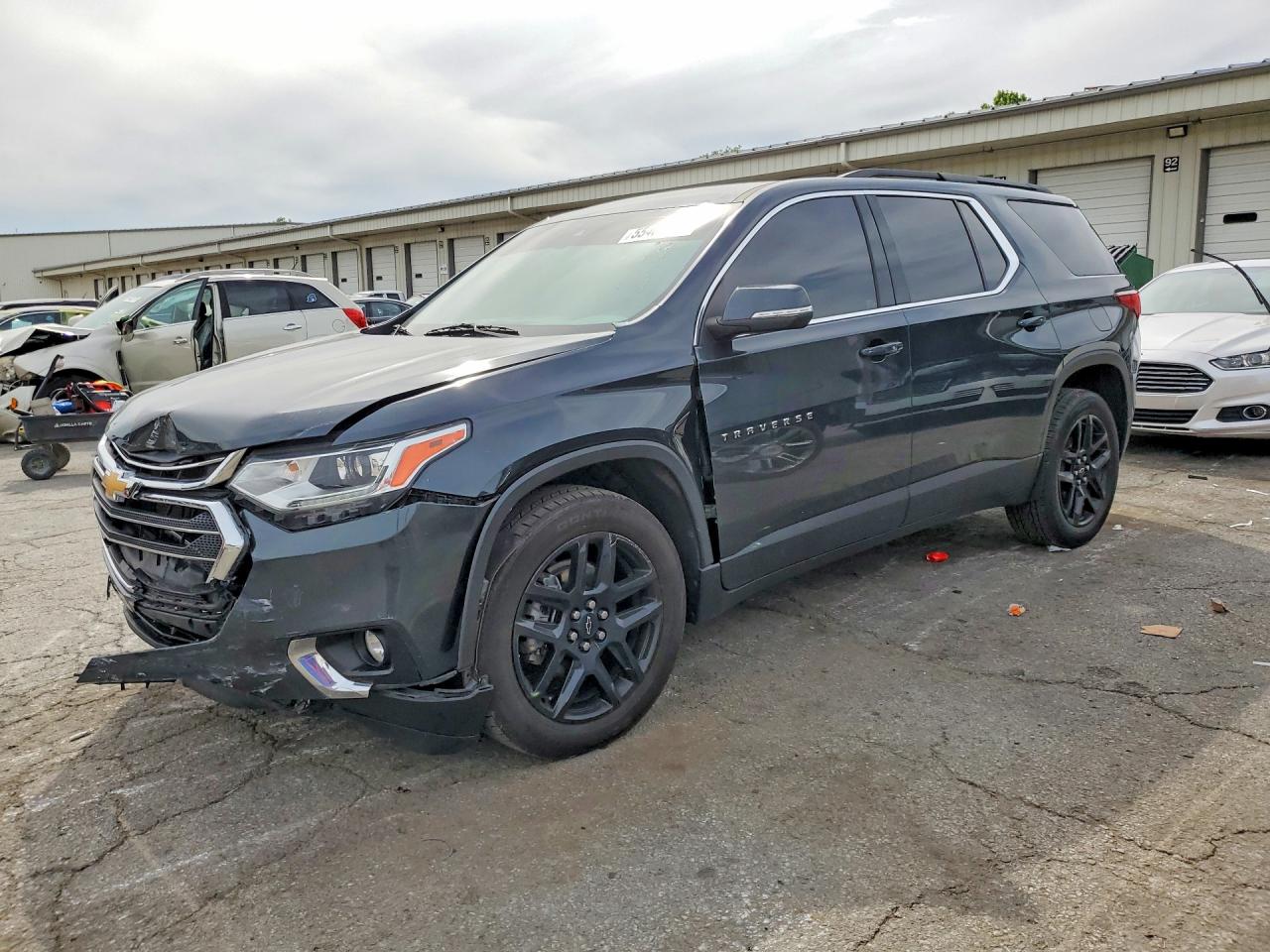 2021 Chevrolet Traverse Lt Charcoal vin: 1GNEVHKW2MJ161996