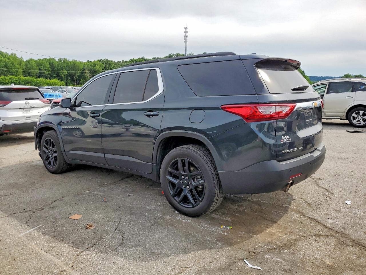 2021 Chevrolet Traverse Lt Charcoal vin: 1GNEVHKW2MJ161996
