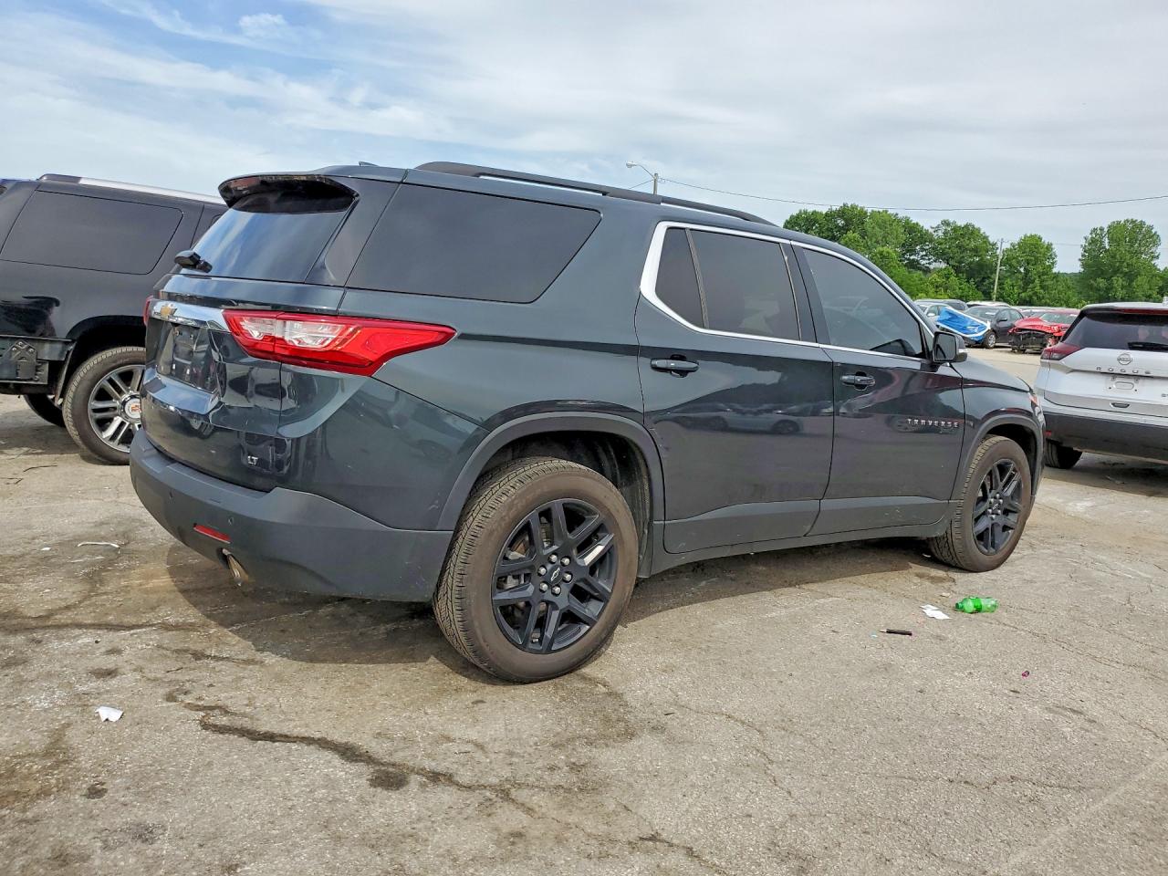2021 Chevrolet Traverse Lt Charcoal vin: 1GNEVHKW2MJ161996