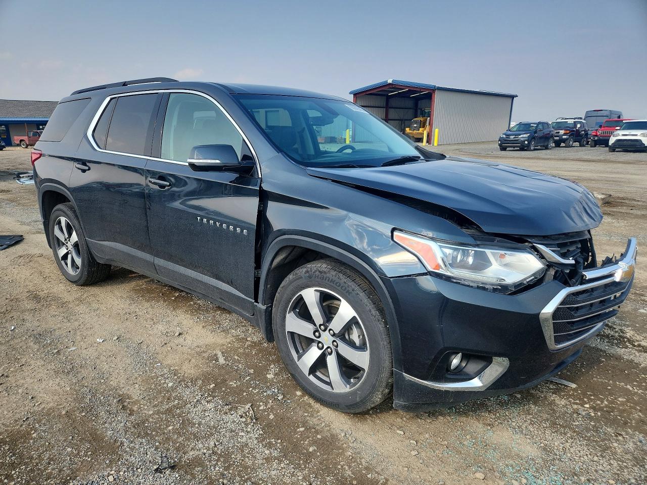 2019 Chevrolet Traverse Lt Charcoal vin: 1GNEVHKW4KJ244262