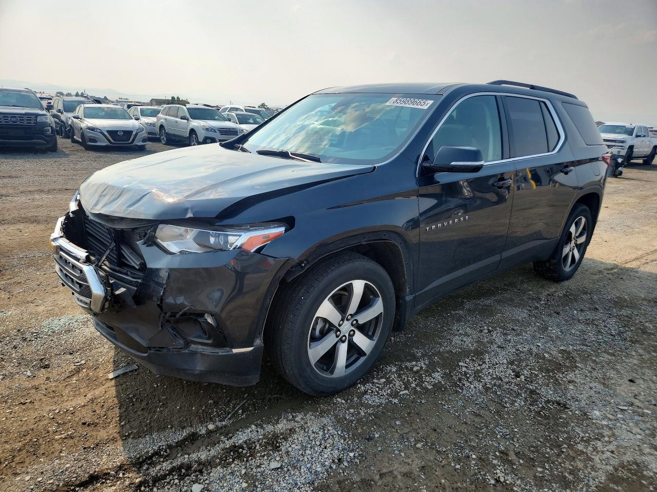 2019 Chevrolet Traverse Lt Charcoal vin: 1GNEVHKW4KJ244262
