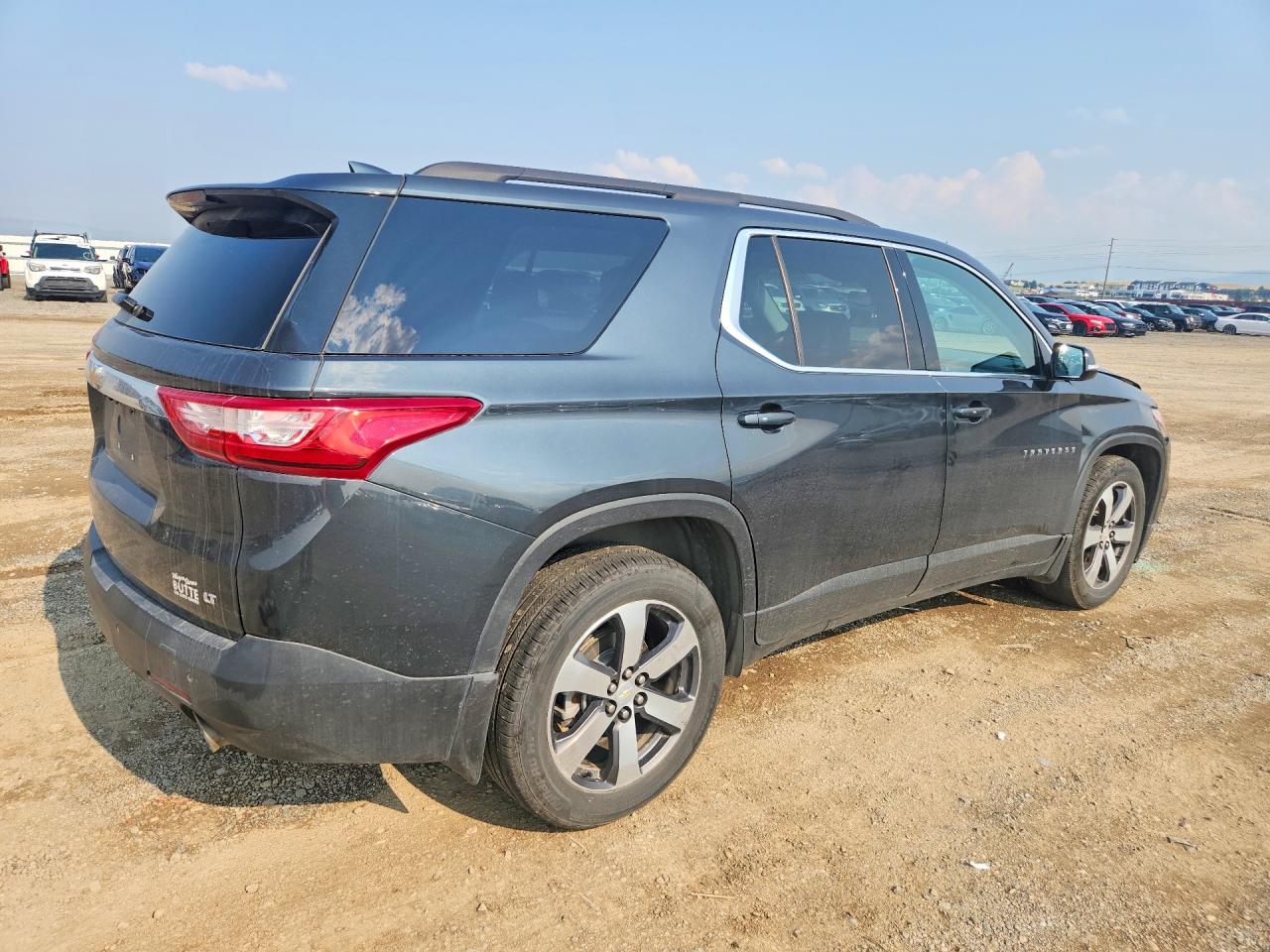 2019 Chevrolet Traverse Lt Charcoal vin: 1GNEVHKW4KJ244262