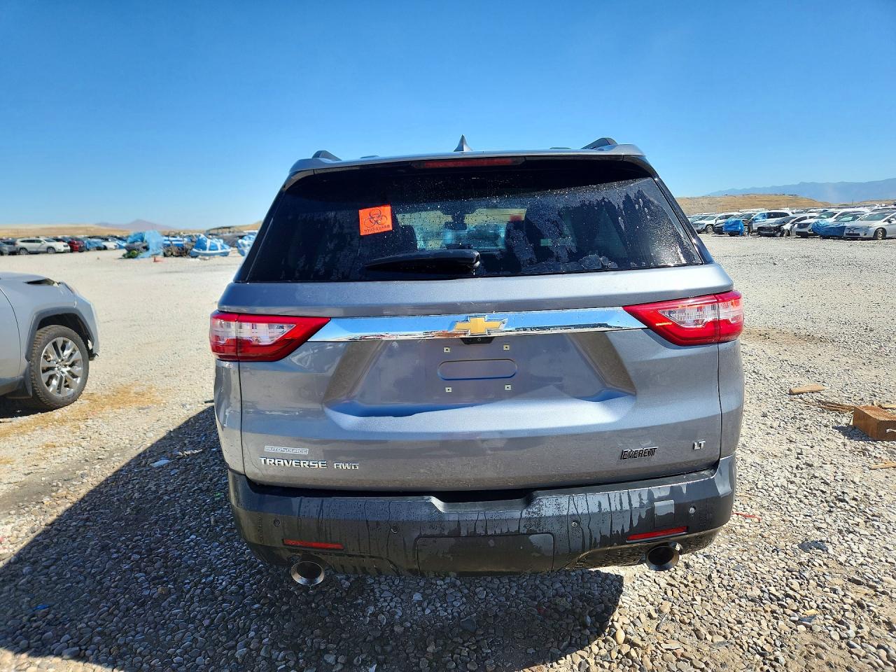2019 Chevrolet Traverse Lt Серый vin: 1GNEVHKW5KJ161844