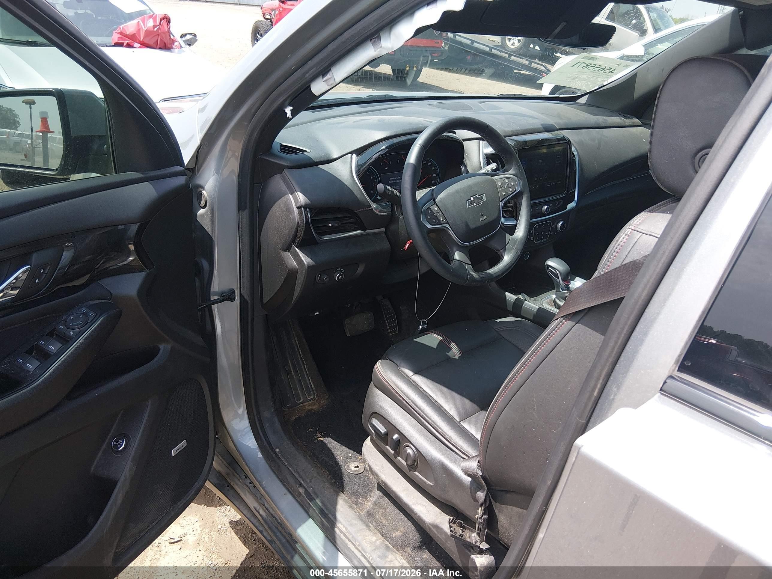 2023 Chevrolet Traverse Awd Rs Silver vin: 1GNEVJKW0PJ329663