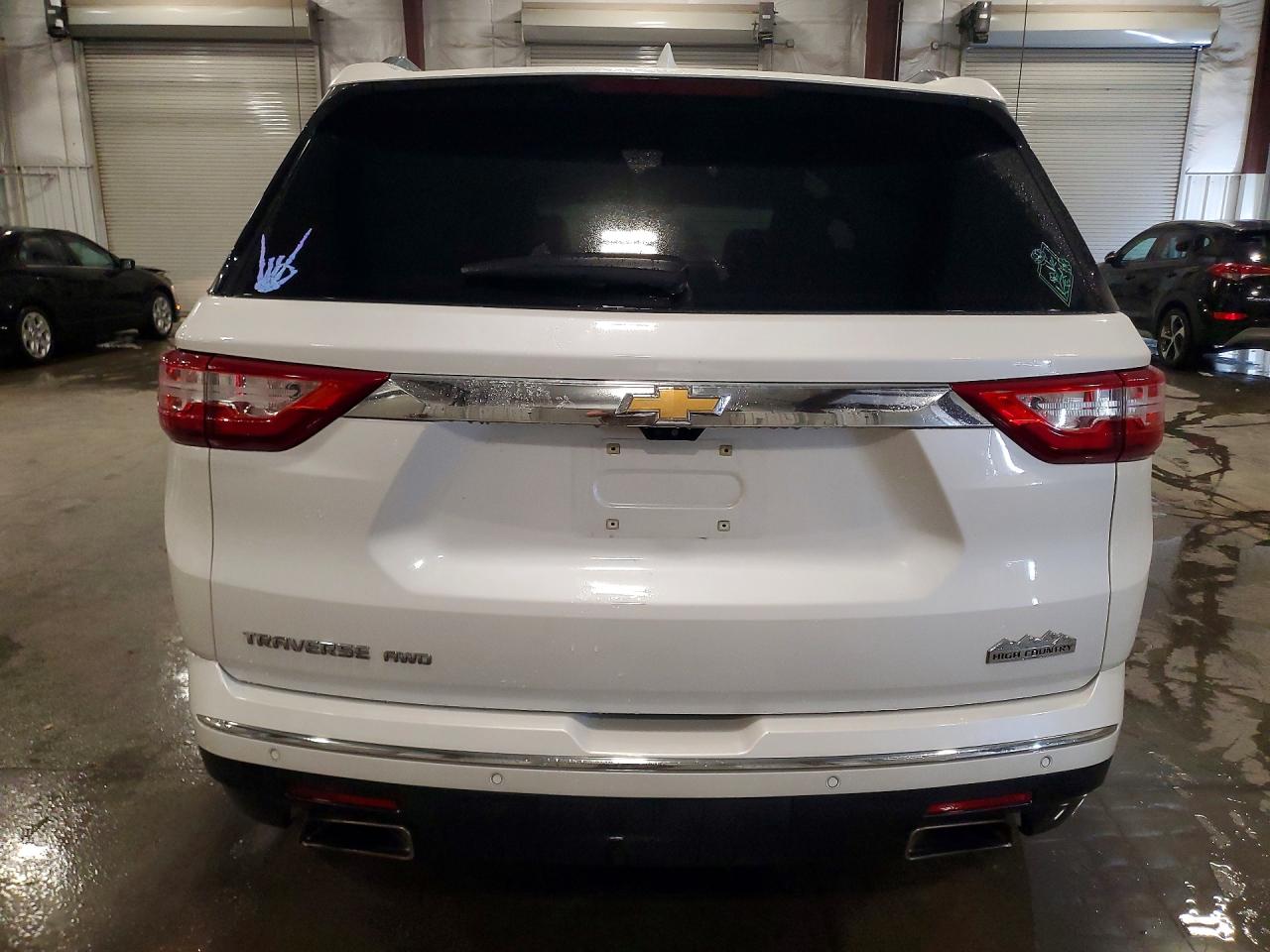 2019 Chevrolet Traverse High Country Белый vin: 1GNEVJKW5KJ224089