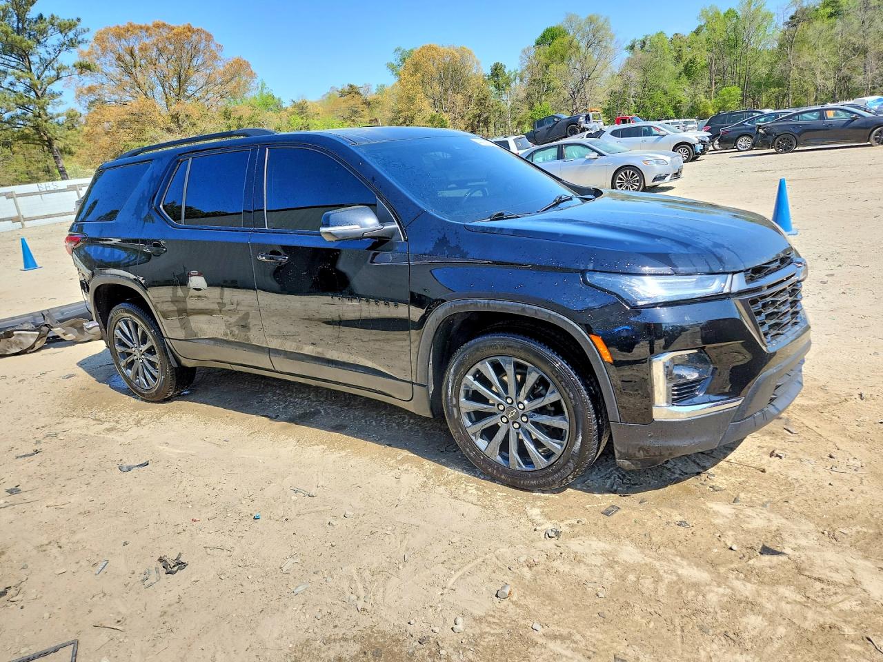 2023 Chevrolet Traverse Rs Black vin: 1GNEVJKW5PJ259805
