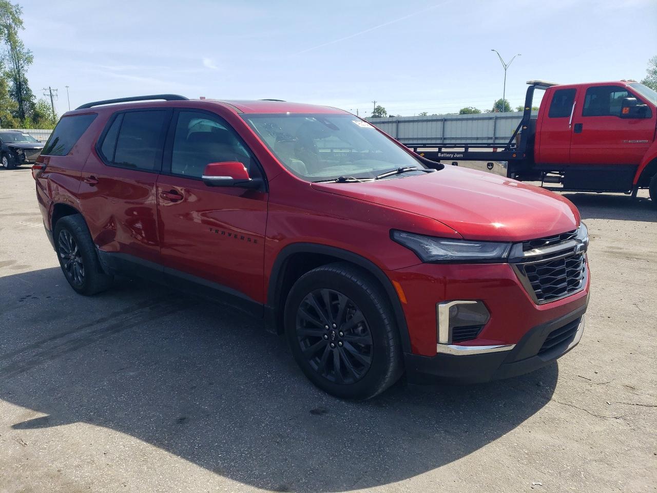2023 Chevrolet Traverse Rs Красный vin: 1GNEVJKWXPJ285297