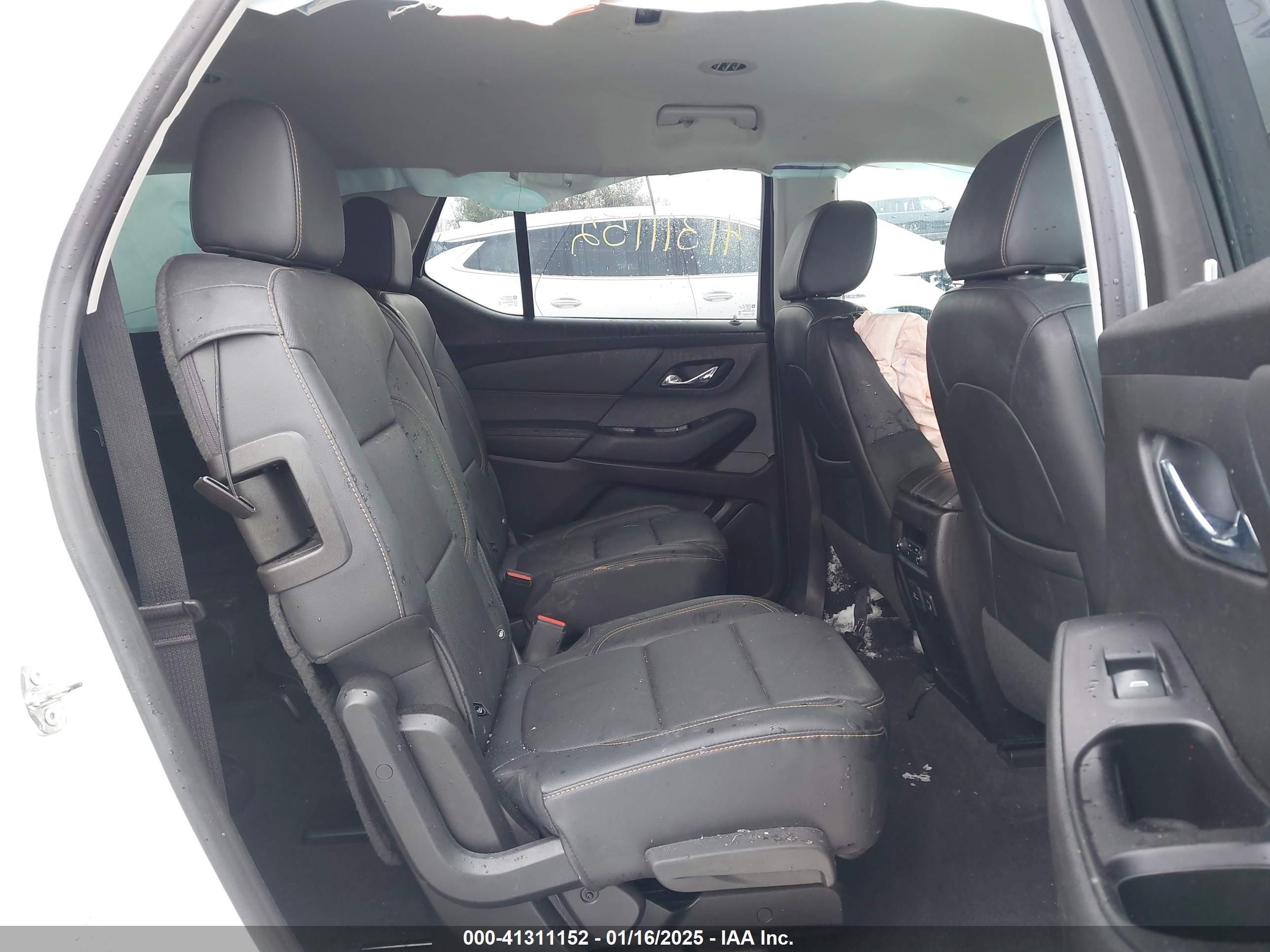 2019 Chevrolet Traverse   White vin: 1GNEVKKW4KJ298710