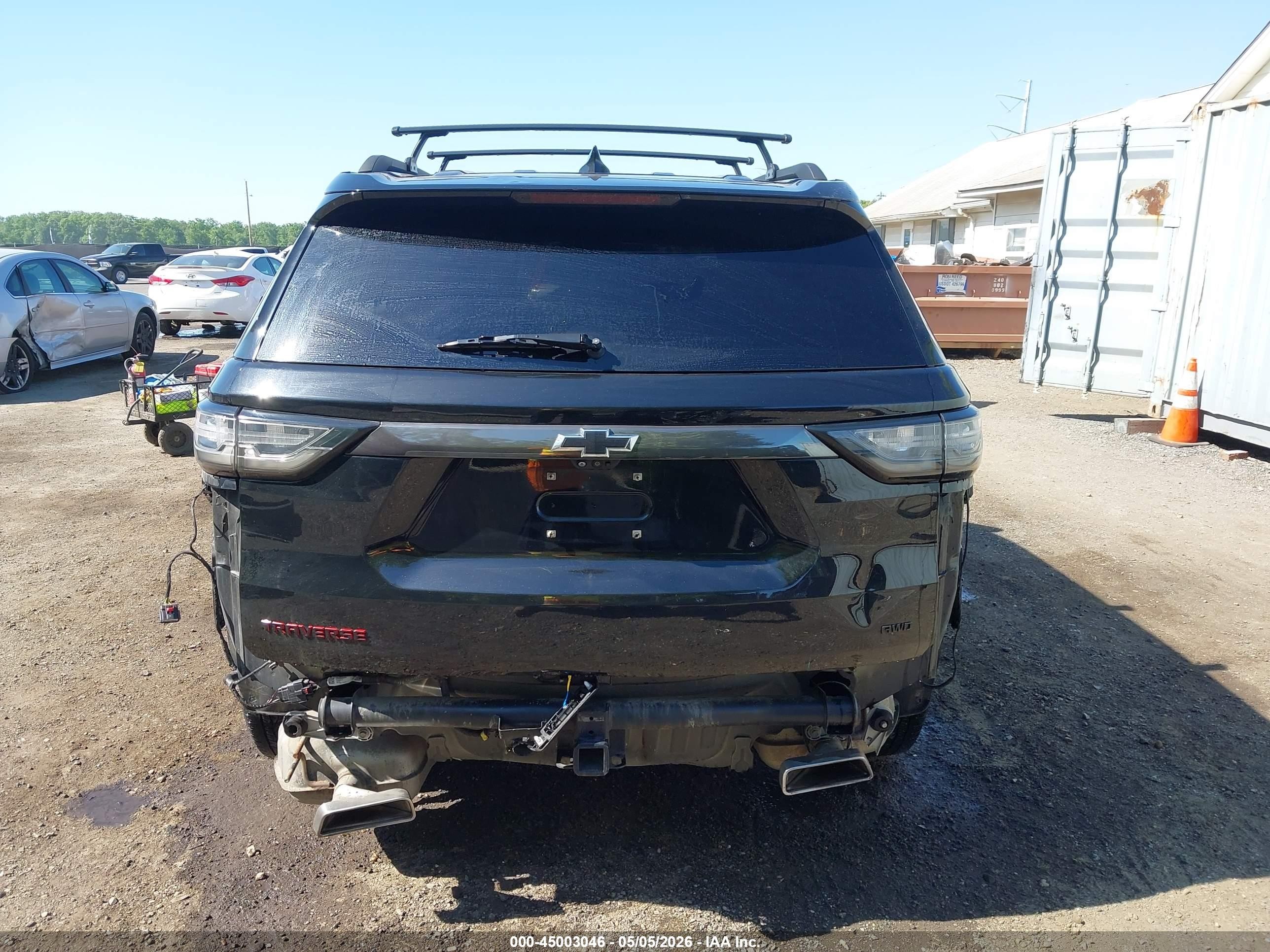 2020 Chevrolet Traverse Awd Premier Черный vin: 1GNEVKKW4LJ301770