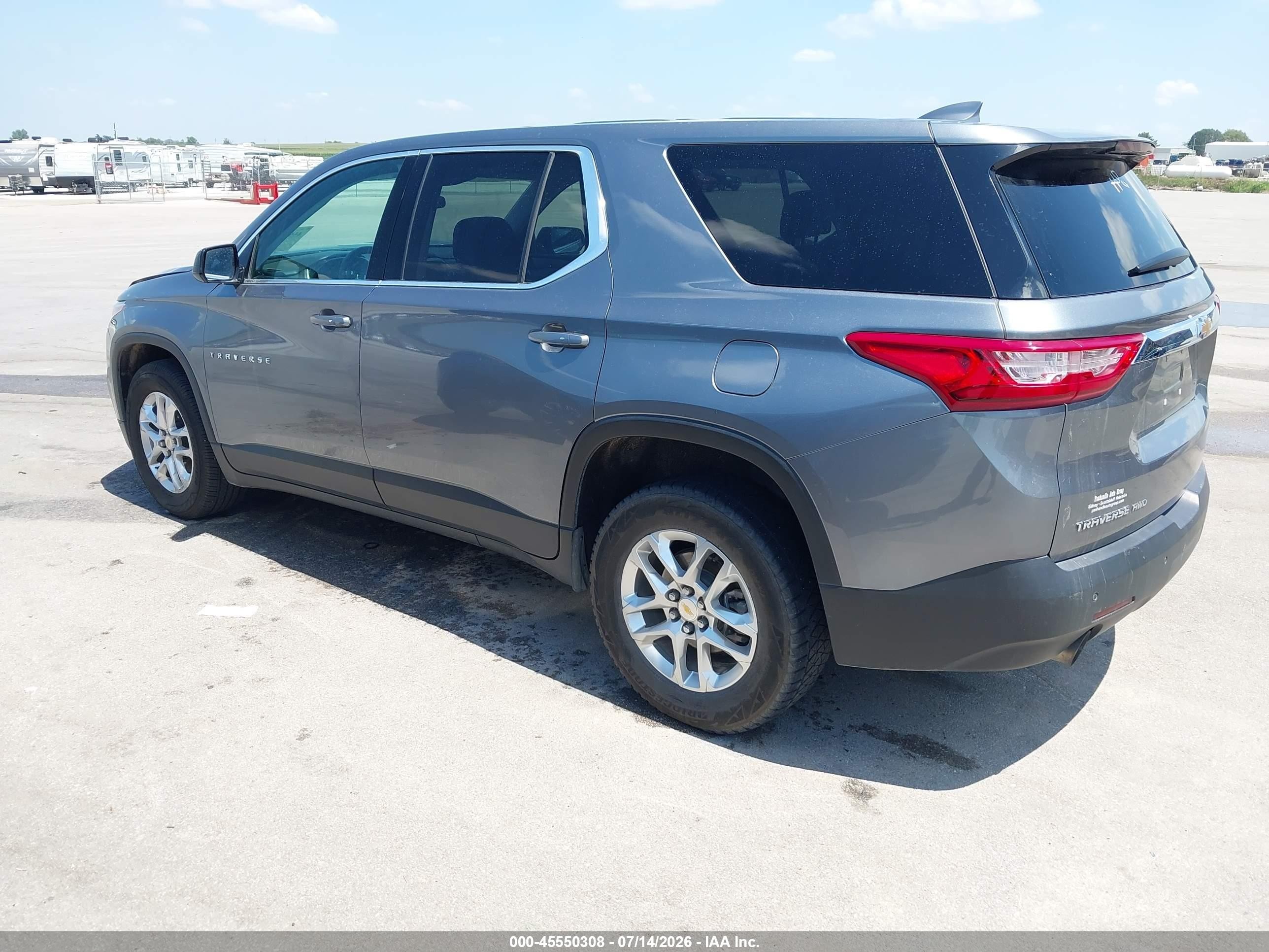 2020 Chevrolet Traverse Awd 1fl Gray vin: 1GNEVLKW1LJ274615