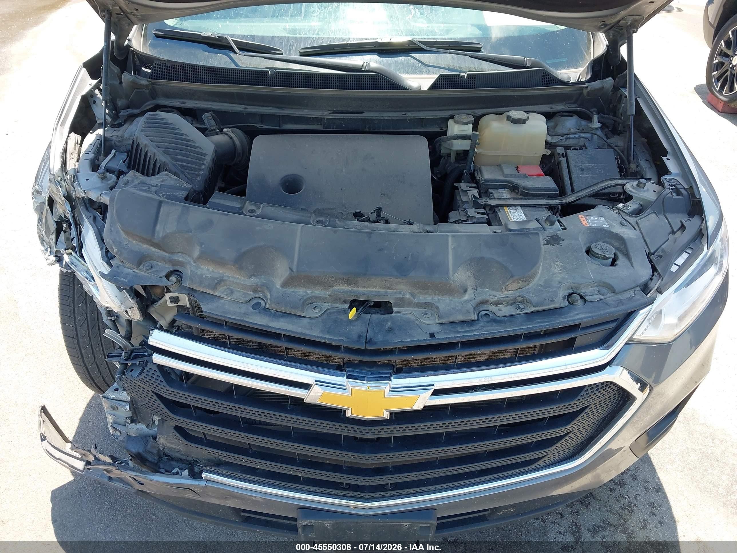 2020 Chevrolet Traverse Awd 1fl Gray vin: 1GNEVLKW1LJ274615