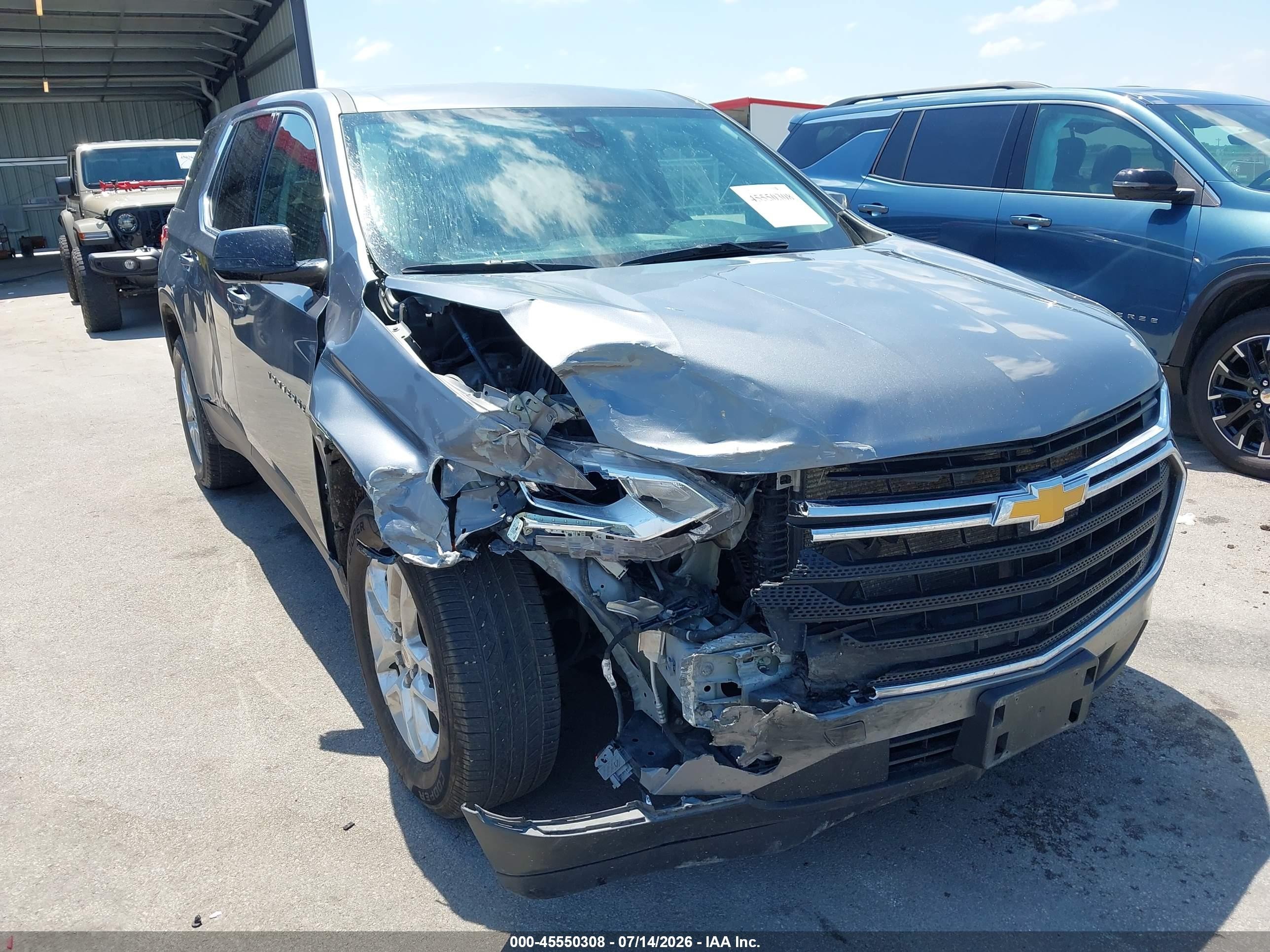 2020 Chevrolet Traverse Awd 1fl Gray vin: 1GNEVLKW1LJ274615
