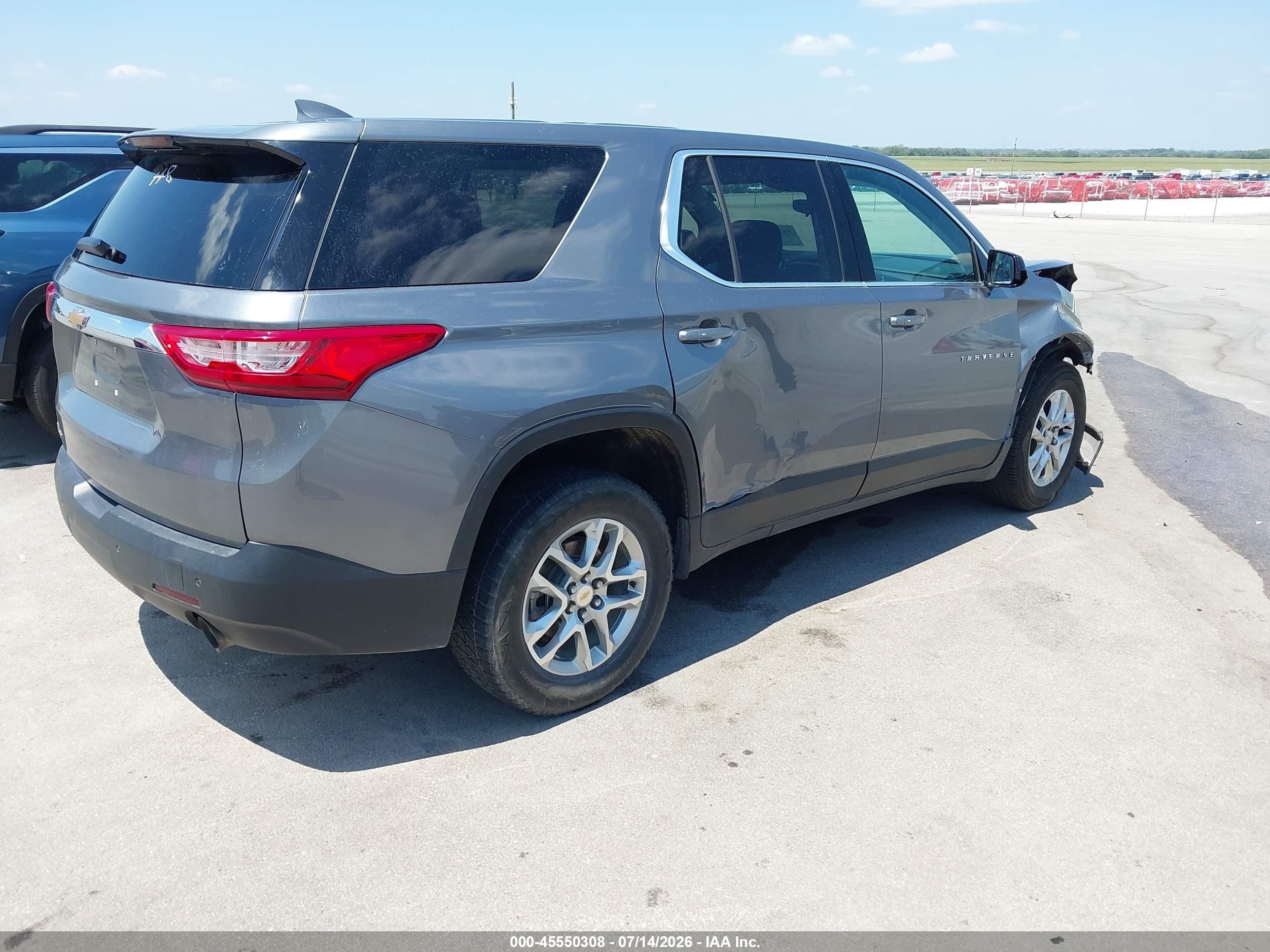 2020 Chevrolet Traverse Awd 1fl Gray vin: 1GNEVLKW1LJ274615