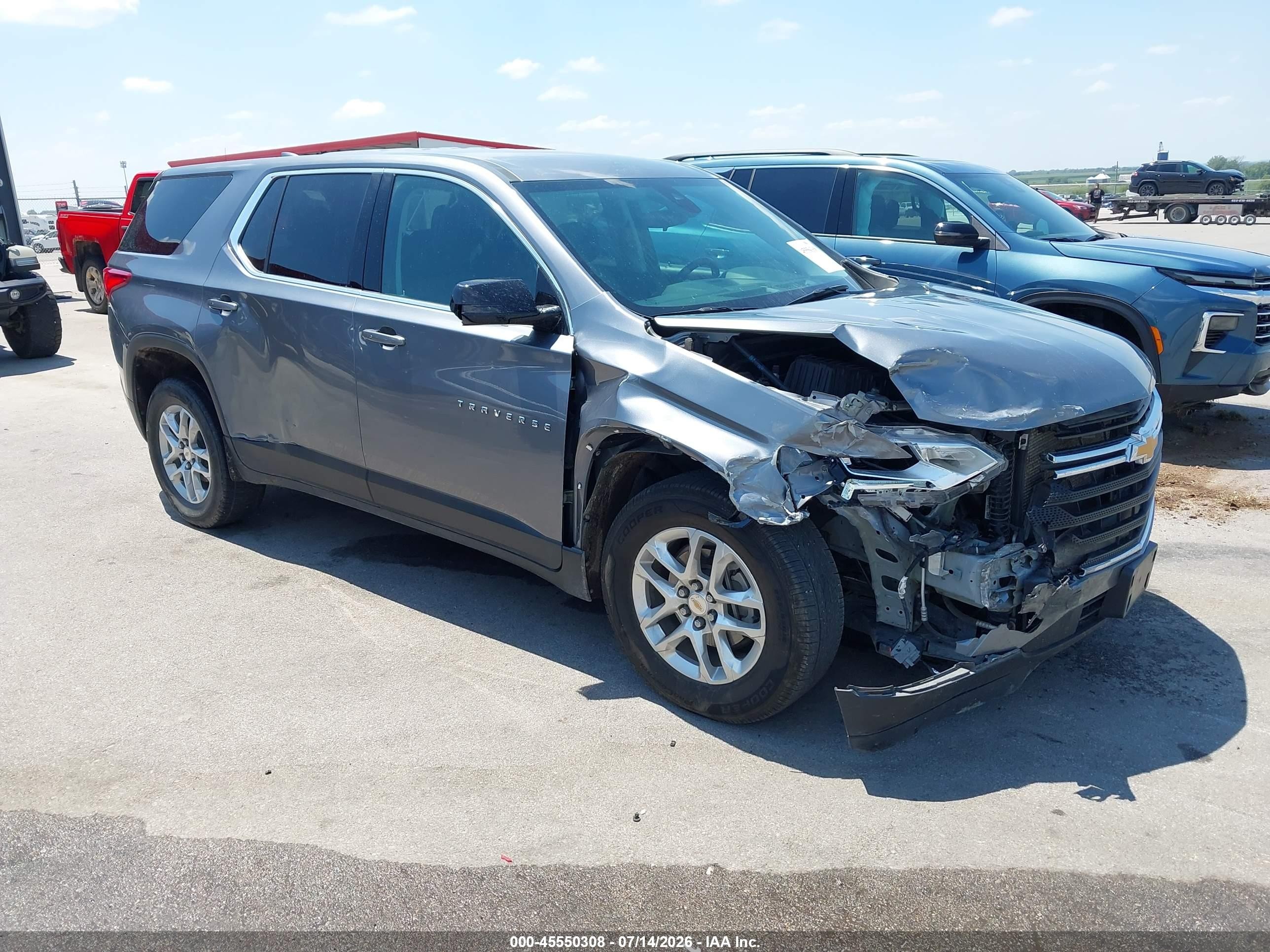 2020 Chevrolet Traverse Awd 1fl Gray vin: 1GNEVLKW1LJ274615